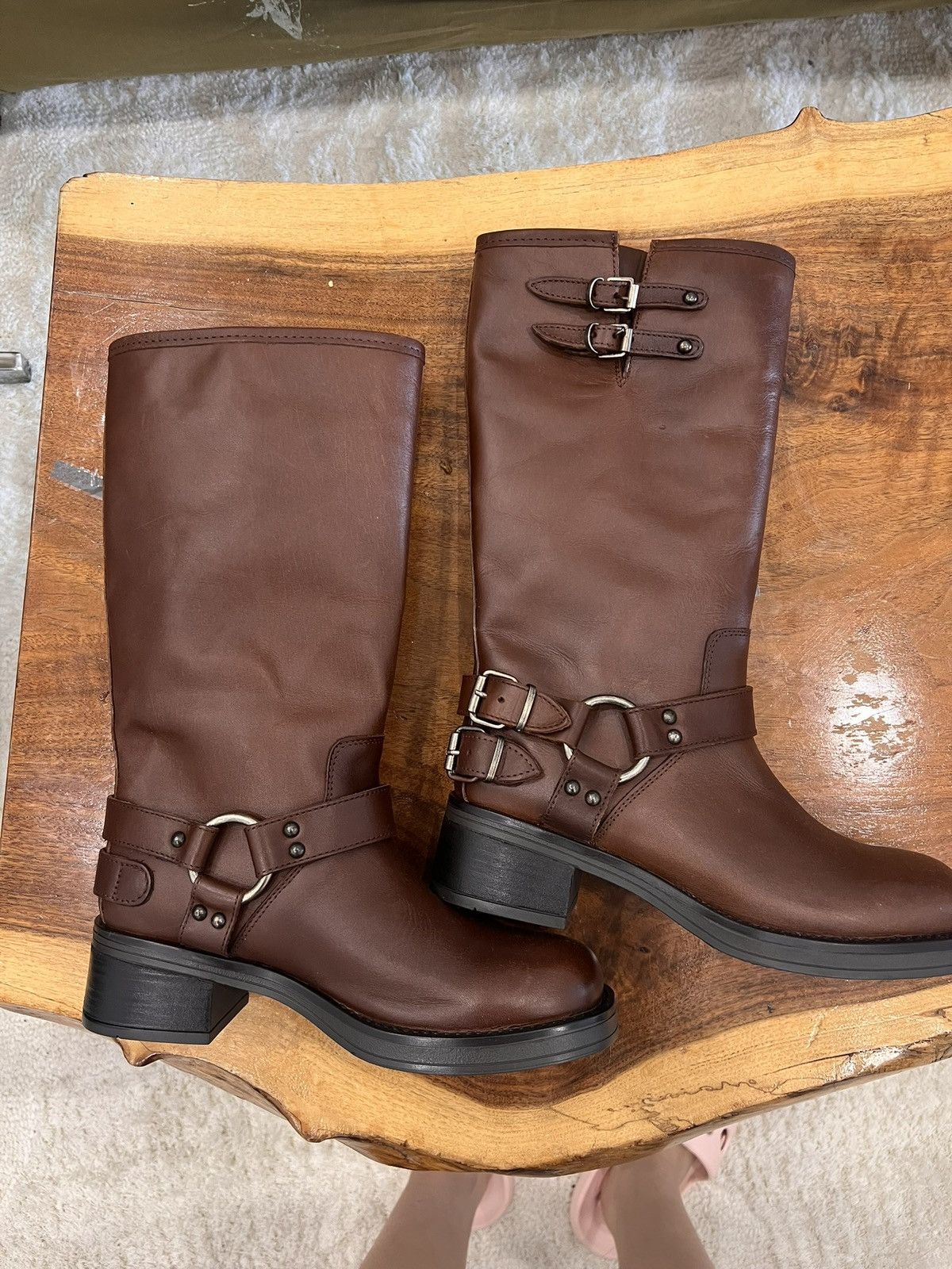 Steve Madden Steve Madden Brown Basic Boots Size US 7 / IT 37 - 1 Thumbnail