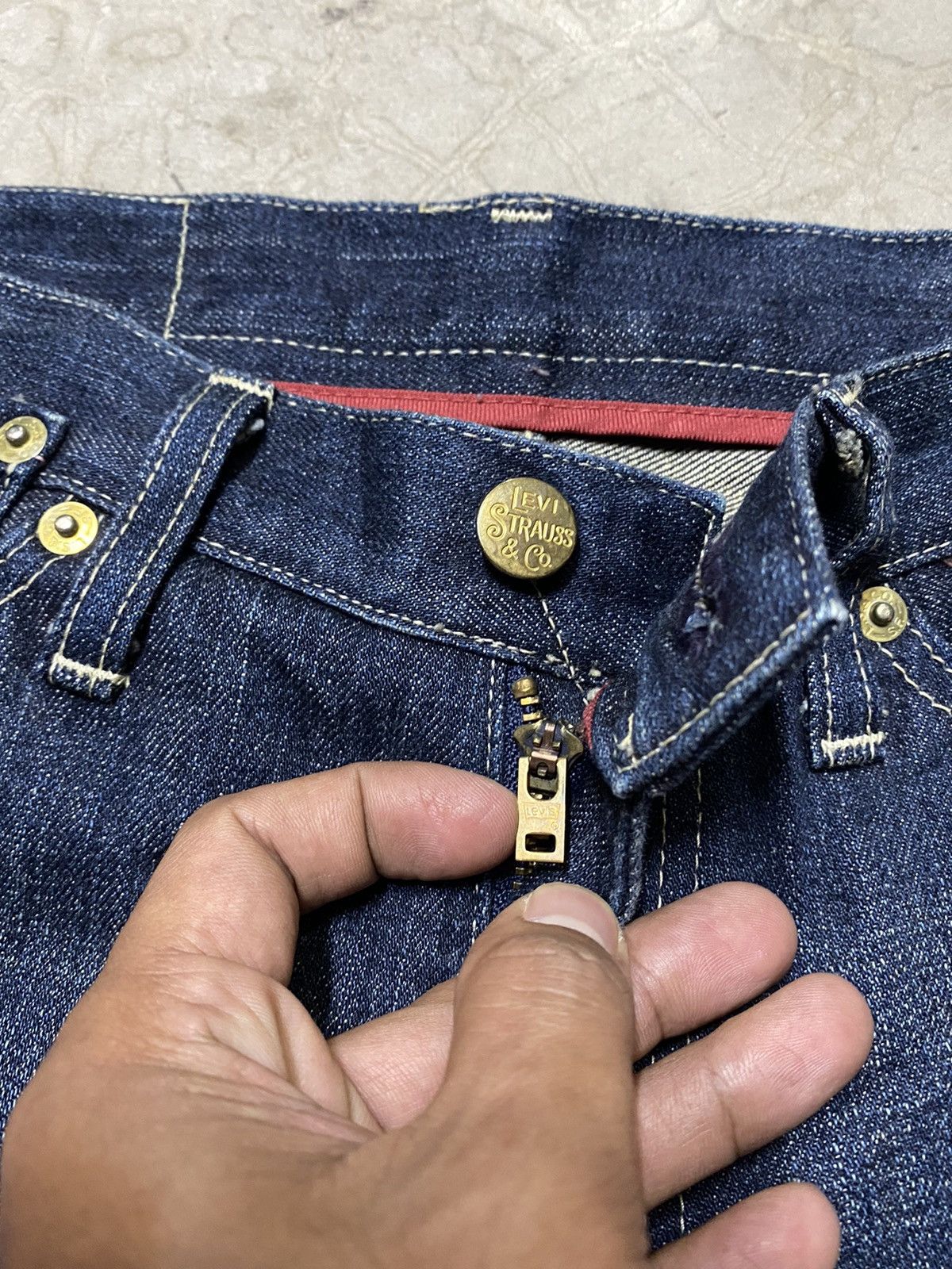 Levi's × Vintage Flare Jeans Vintage Levi’s Red Loop Boot Cut Denim Size 27" / US 4 / IT 40 - 7 Thumbnail