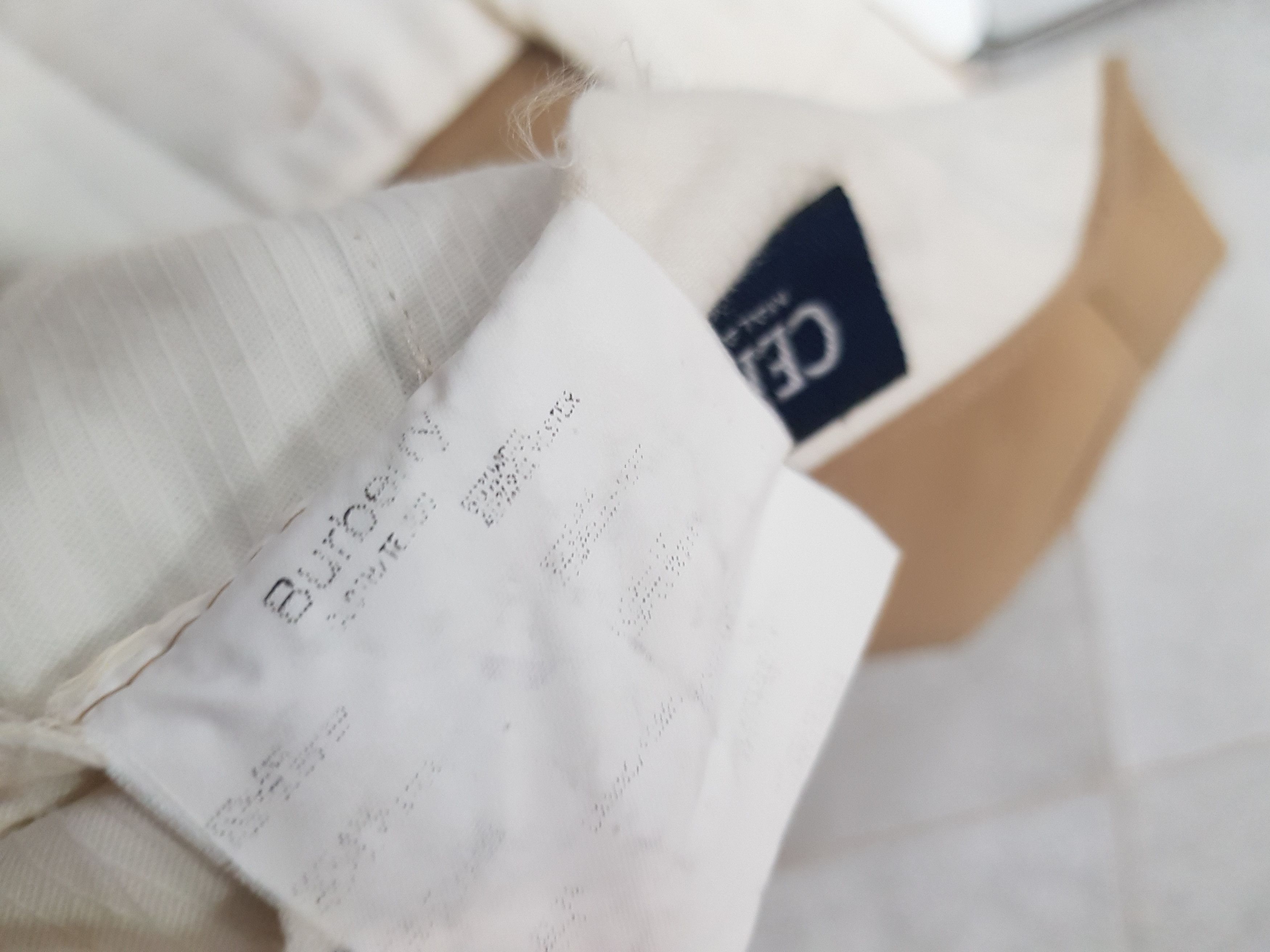 Burberry × Designer × Vintage True Vintage 90s Burberry cream beige Baggy chino Trousers Size US 39 - 4 Thumbnail