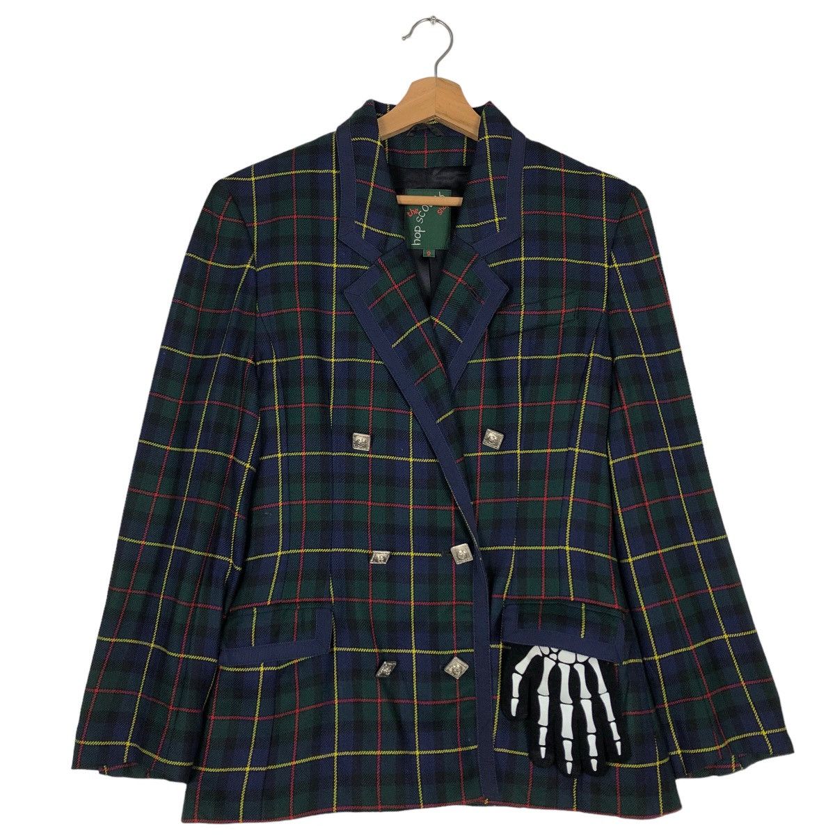 Hysteric Glamour 🔥Rare Tartan Design Jacket The Hop Scotch Japan Made Size US M / EU 48-50 / 2 - 2 Thumbnail