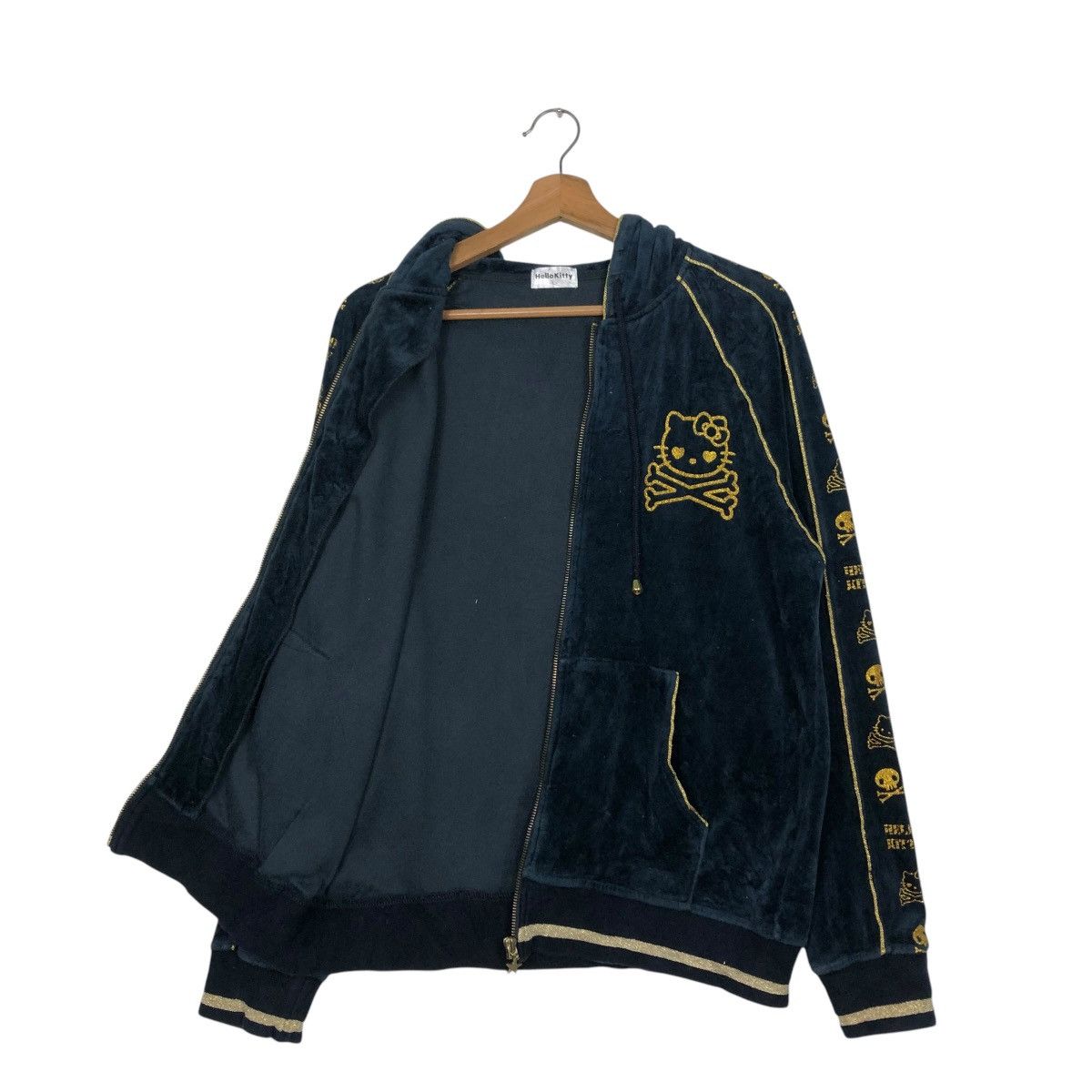 Cartoon Network 🔥VINTAGE ZIPPER JACKET HELLO KITTY BIG LOGO DESIGN Size US L / EU 52-54 / 3 - 14 Thumbnail
