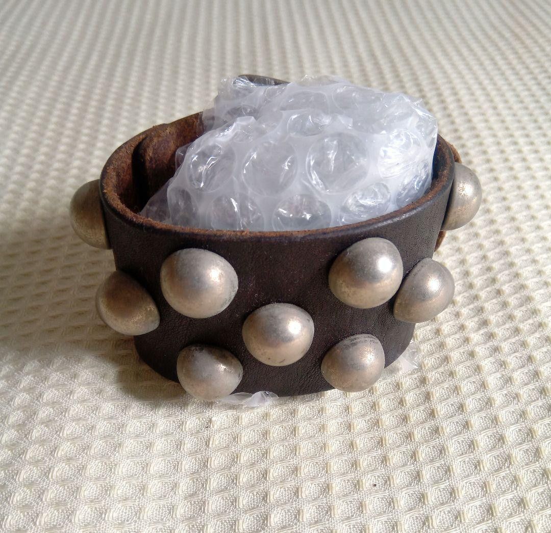 Undercover AW05 "Arts & Crafts" Studded Leather Bracelet Size ONE SIZE - 3 Thumbnail
