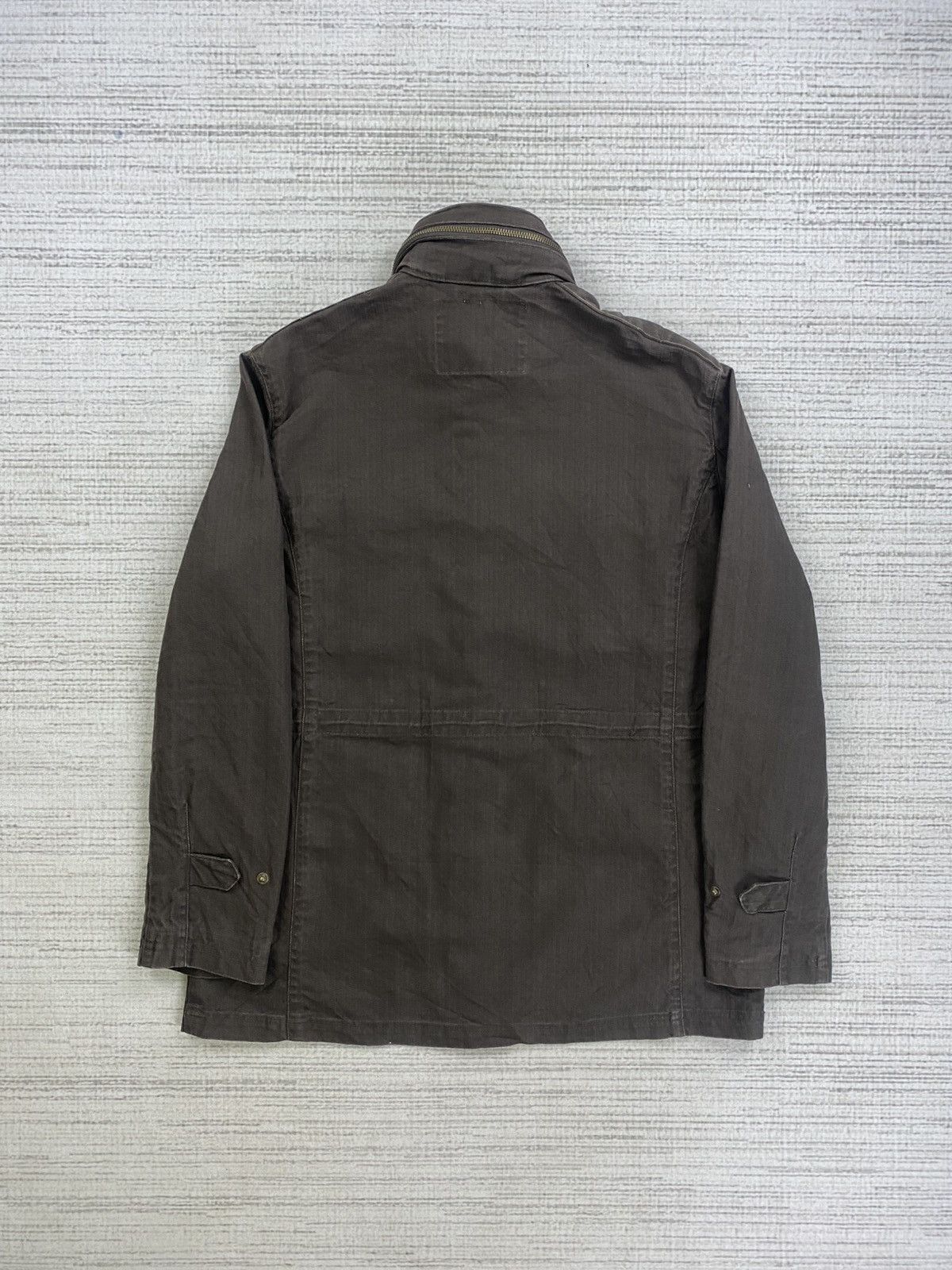 Japanese Brand × Vintage Vtg Ikka Genuine Comfort Nice Brown Fullzip Cotton Jacket Size US M / EU 48-50 / 2 - 2 Thumbnail
