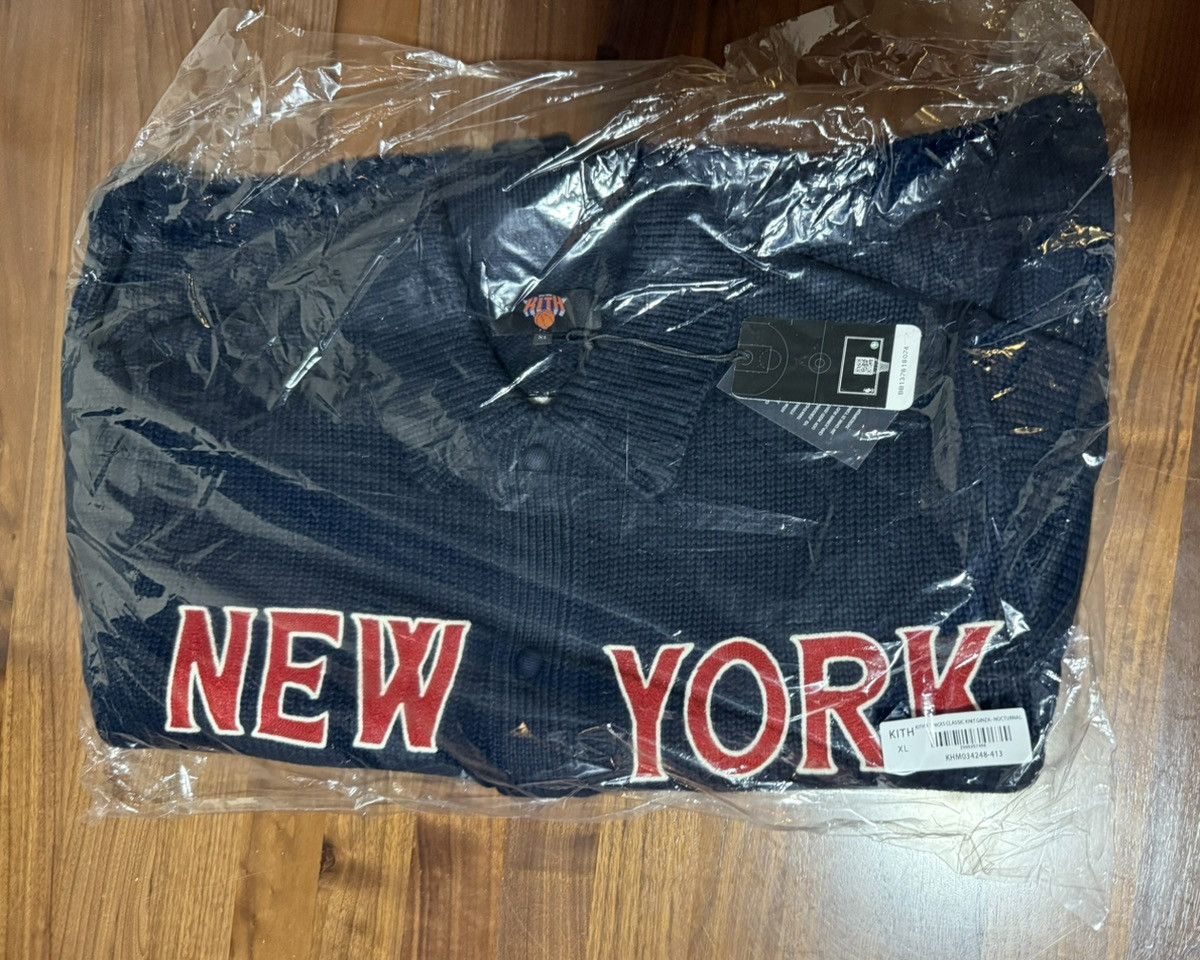 Kith Kith for NY Knicks Classic Knit Ginza Sweater Cardigan XL Size US XL / EU 56 / 4 - 9 Thumbnail
