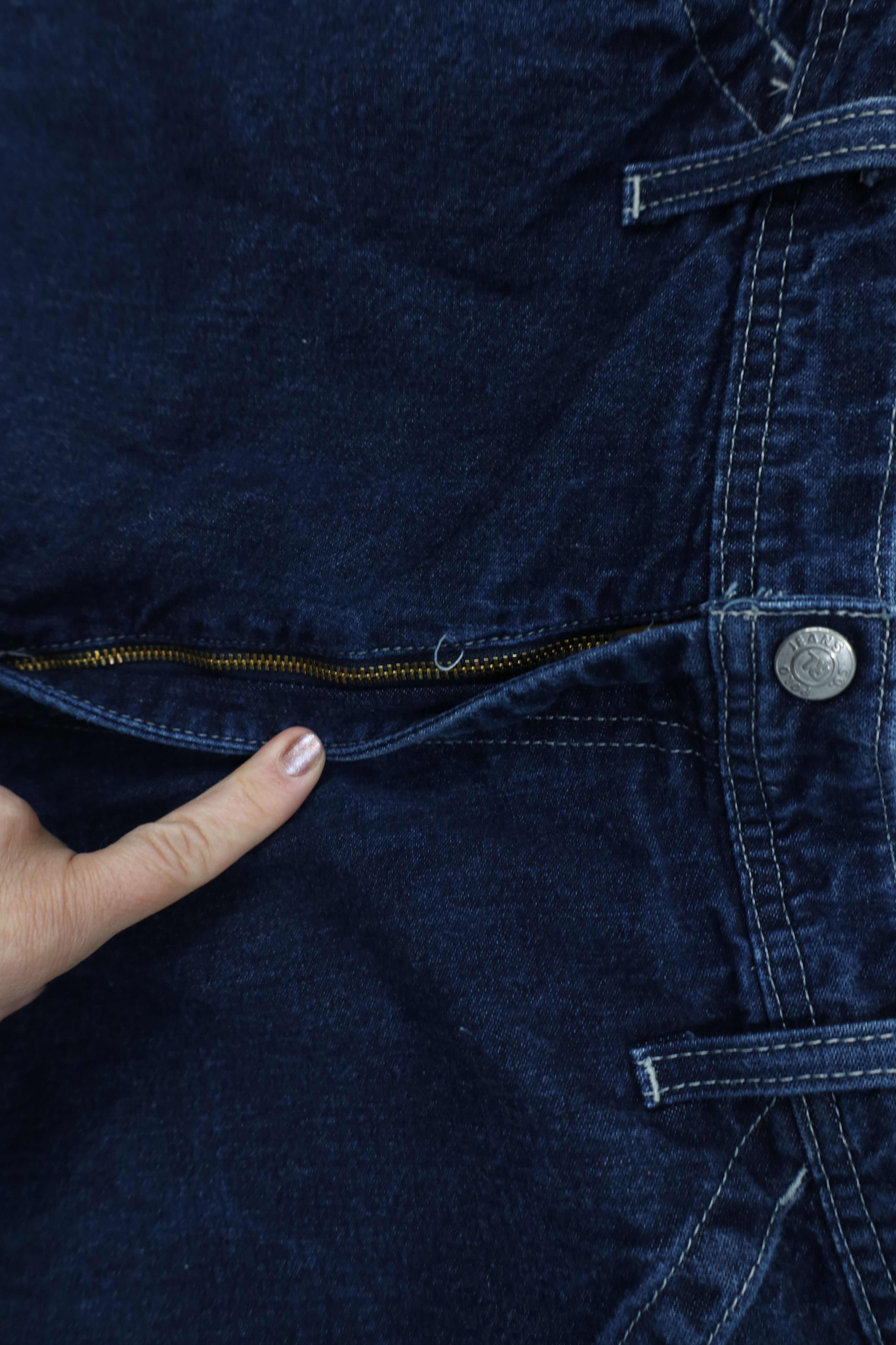 Ralph Lauren Vintage 90s Ralph Lauren Baggy Wide Leg Carpenter Jeans Size US 38 / EU 54 - 7 Thumbnail