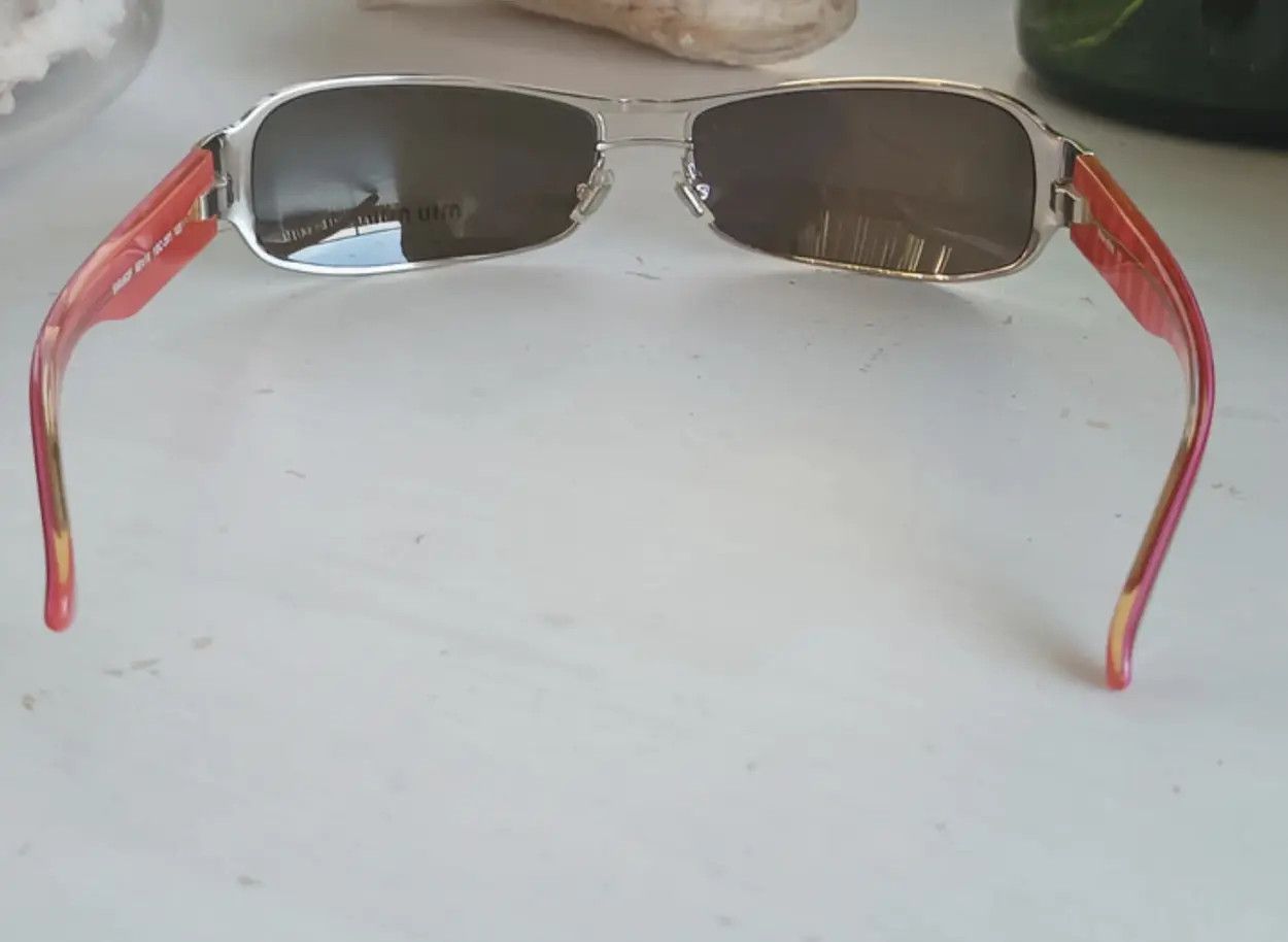 Miu Miu Miu Miu Sunglasses Logo Shield Square Sport 1999 EX0254 Size ONE SIZE - 3 Thumbnail