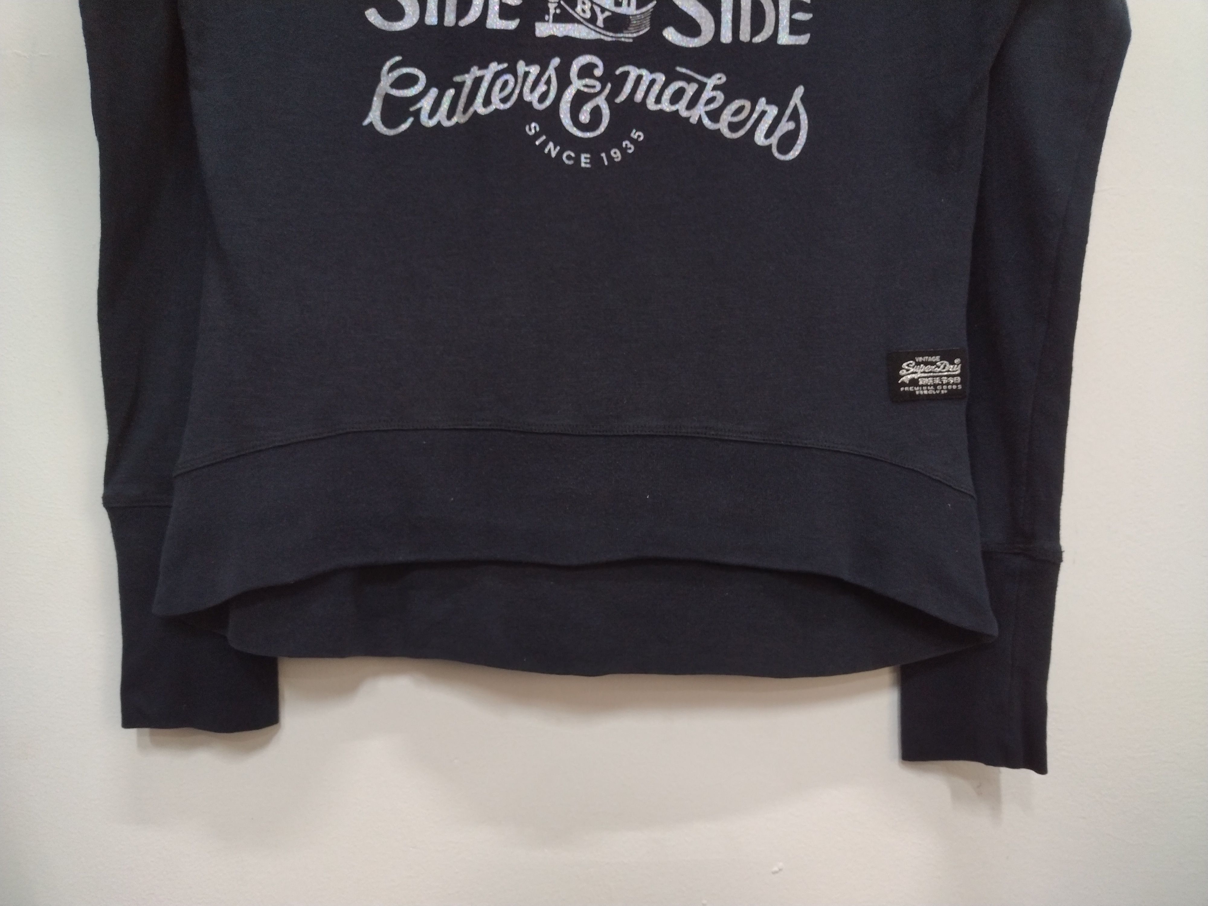 Japanese Brand × Superdry Women's Superdry Baggy sweatshirt Awesome Glitter Print Size S / US 4 / IT 40 - 4 Thumbnail