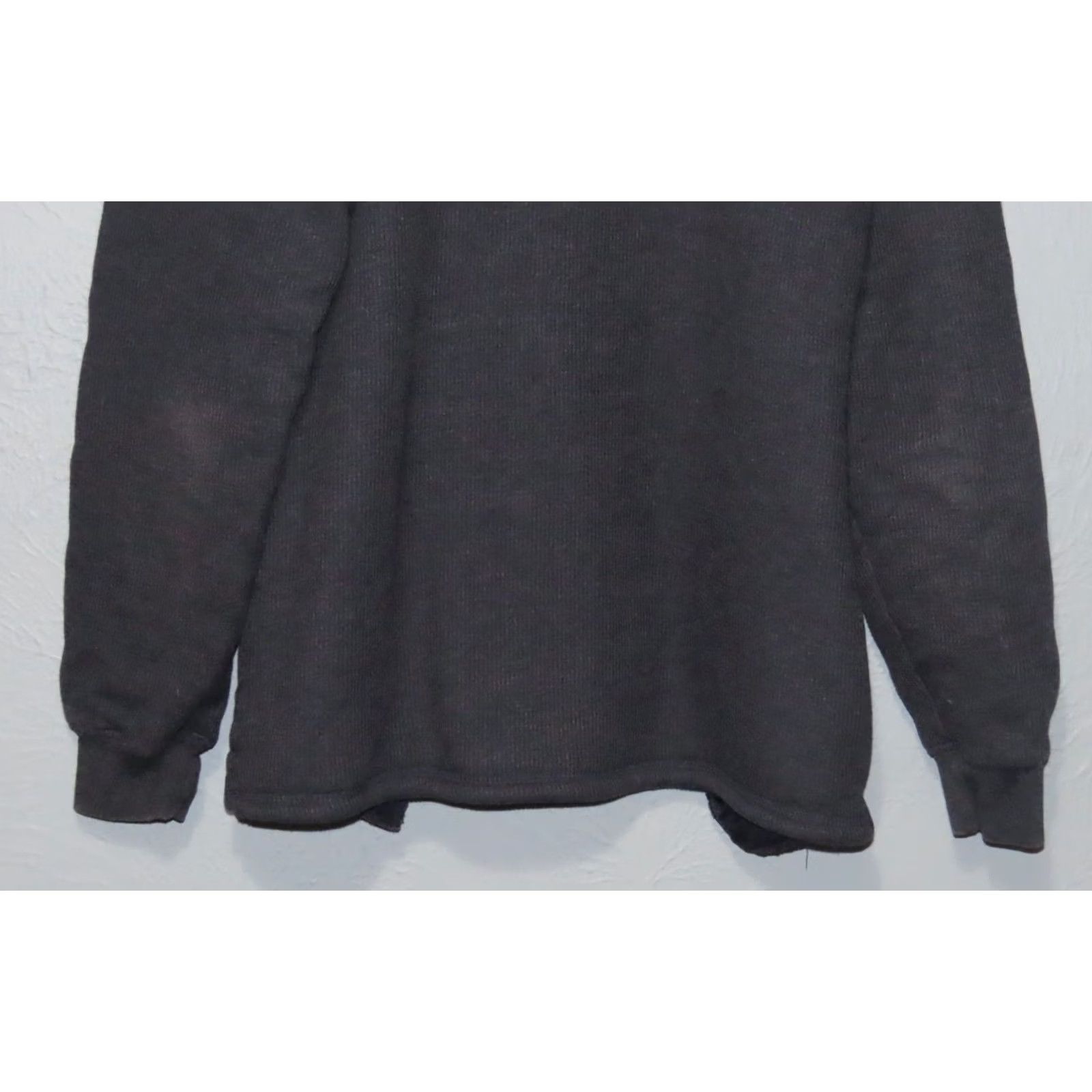 Vintage VINTAGE Telluride Sherpa Lined Men's L 1/2 Snap Dark Blue Shacket Pullover Shirt Size US L / EU 52-54 / 3 - 7 Thumbnail