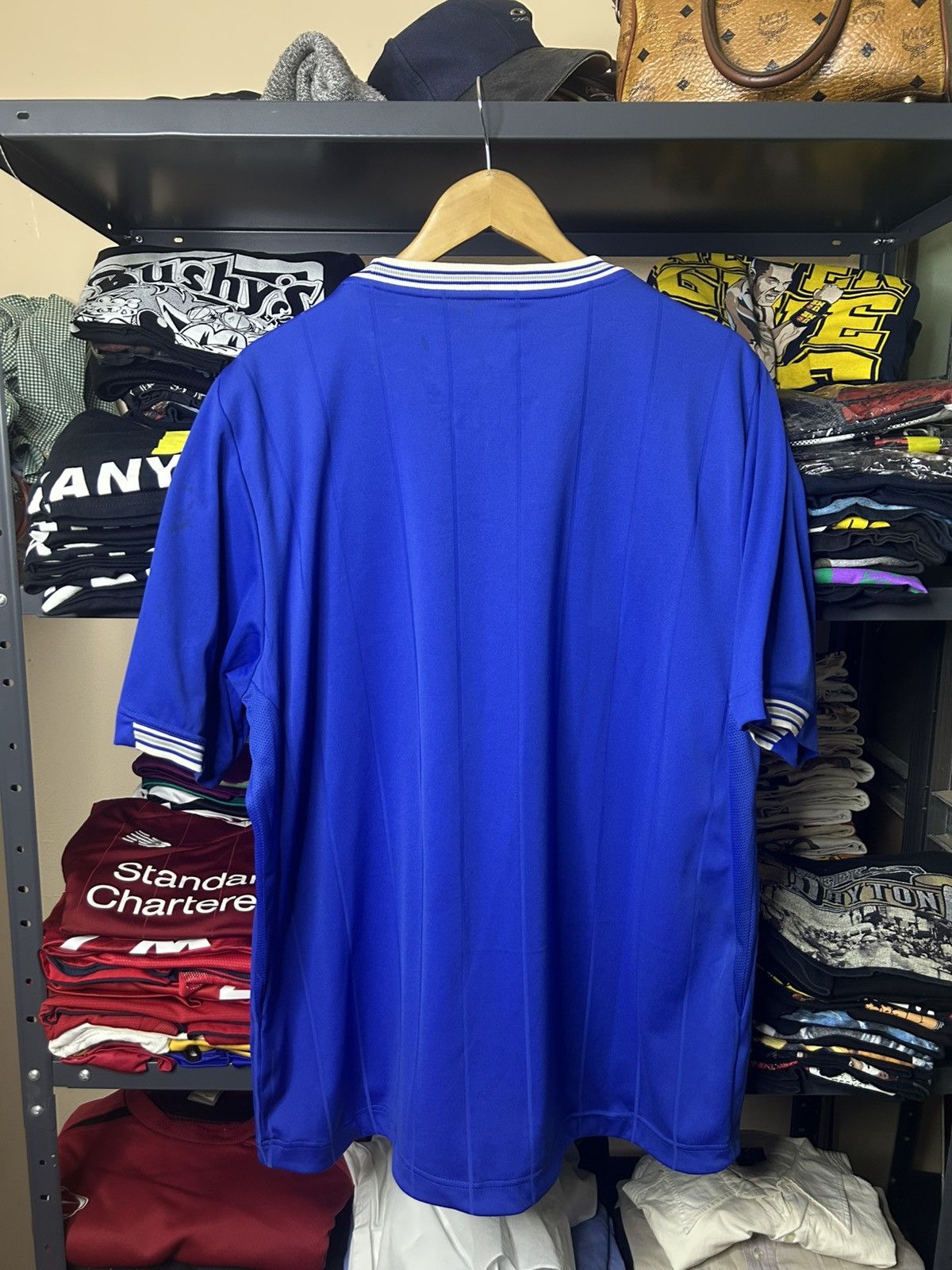 Jerzees Everton FC 25 Years Le Coq Sportif Jersey (Size XL) Size US XL / EU 56 / 4 - 4 Thumbnail
