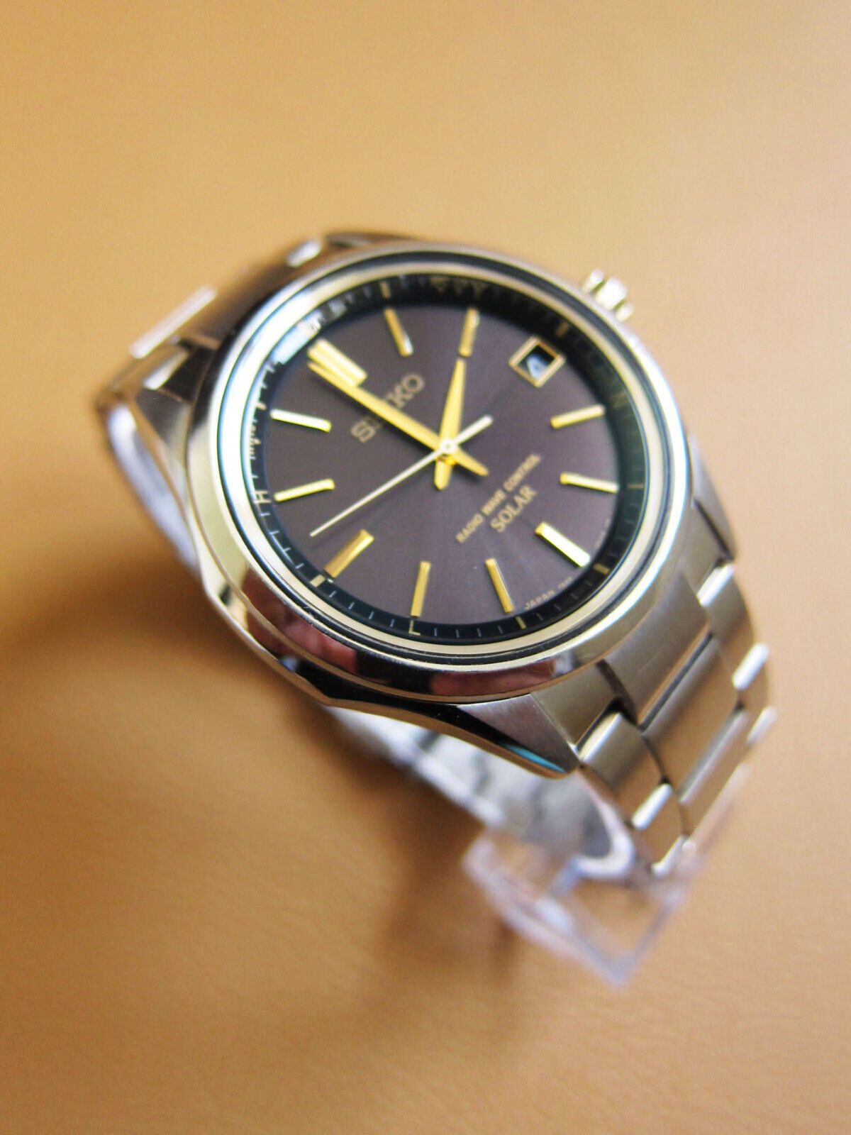 Seiko SEIKO 7B24-0BN0 Solar Radio Wave Control SS Men's Watch Size ONE SIZE - 5 Thumbnail