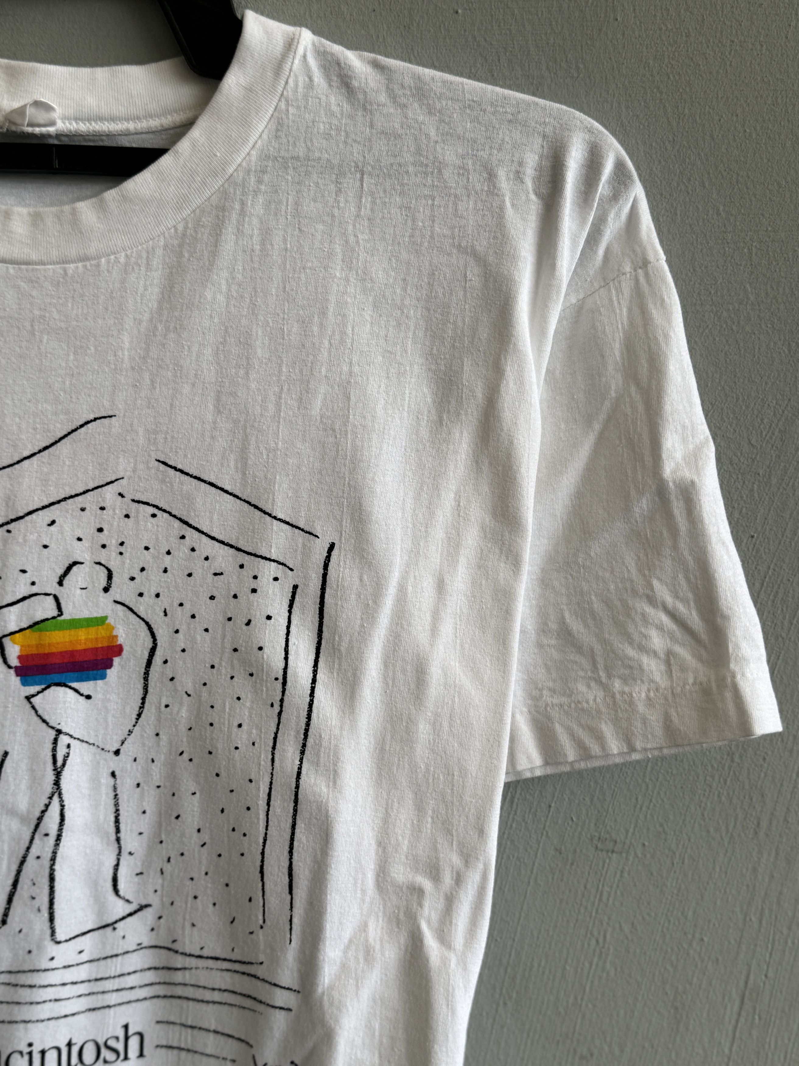Apple Apple Macintosh 80's Vintage Shirt Size US L / EU 52-54 / 3 - 4 Thumbnail