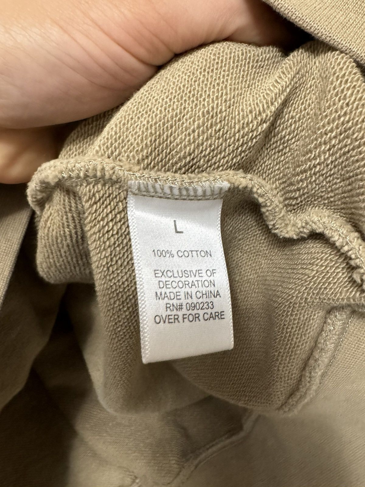 FOG 🔥FOG Fear of God OG Essentials Sleeveless Hoodie Tan SZ LRG Size US L / EU 52-54 / 3 - 5 Thumbnail
