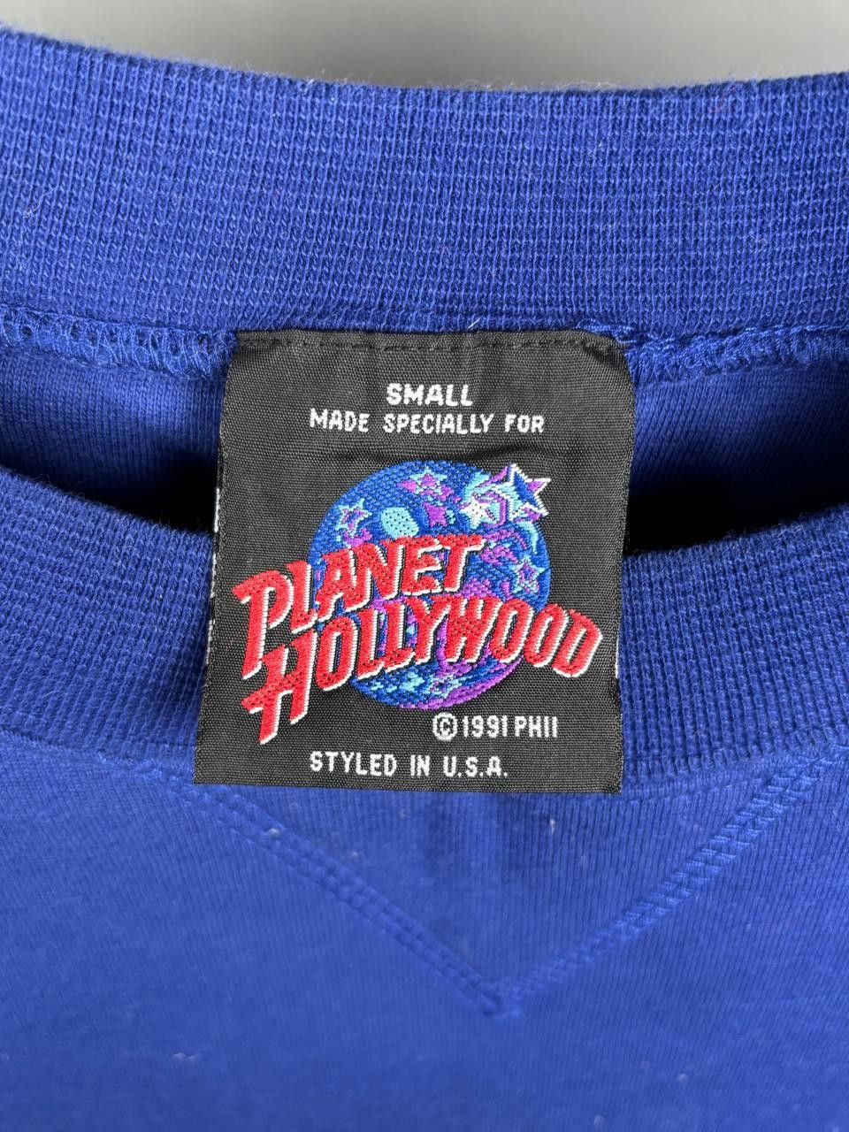 Planet Hollywood Planet Hollywood Zurich Sweatshirt Size S Blue Vintage Size US S / EU 44-46 / 1 - 6 Thumbnail