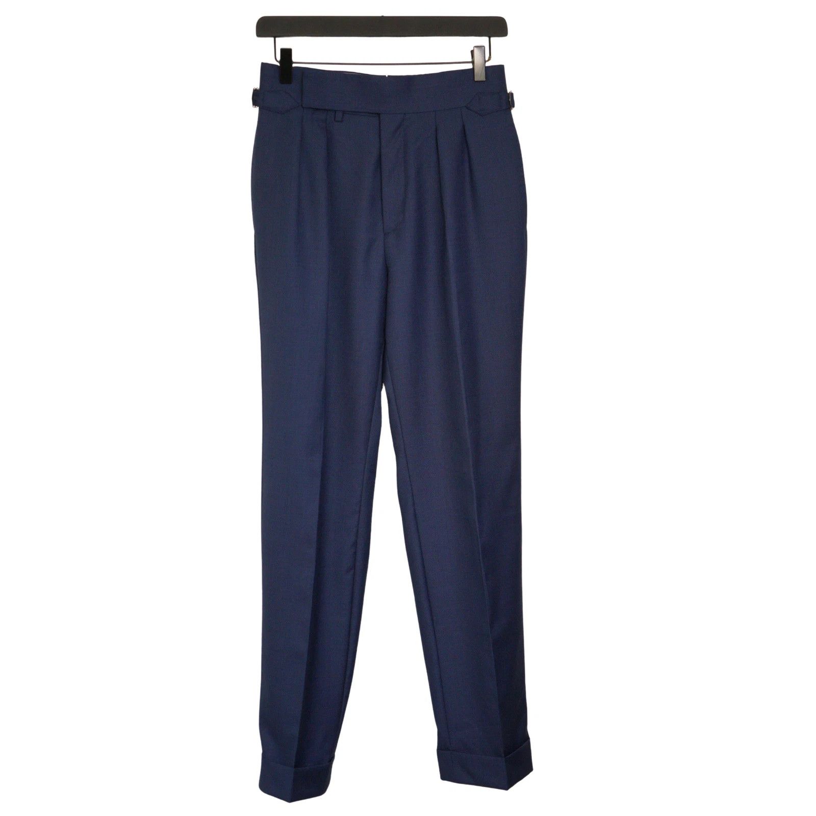 Suitsupply Men Suitsupply Suit Lazio Single High Rise Pleated Blue US34 Size 34R - 7 Thumbnail