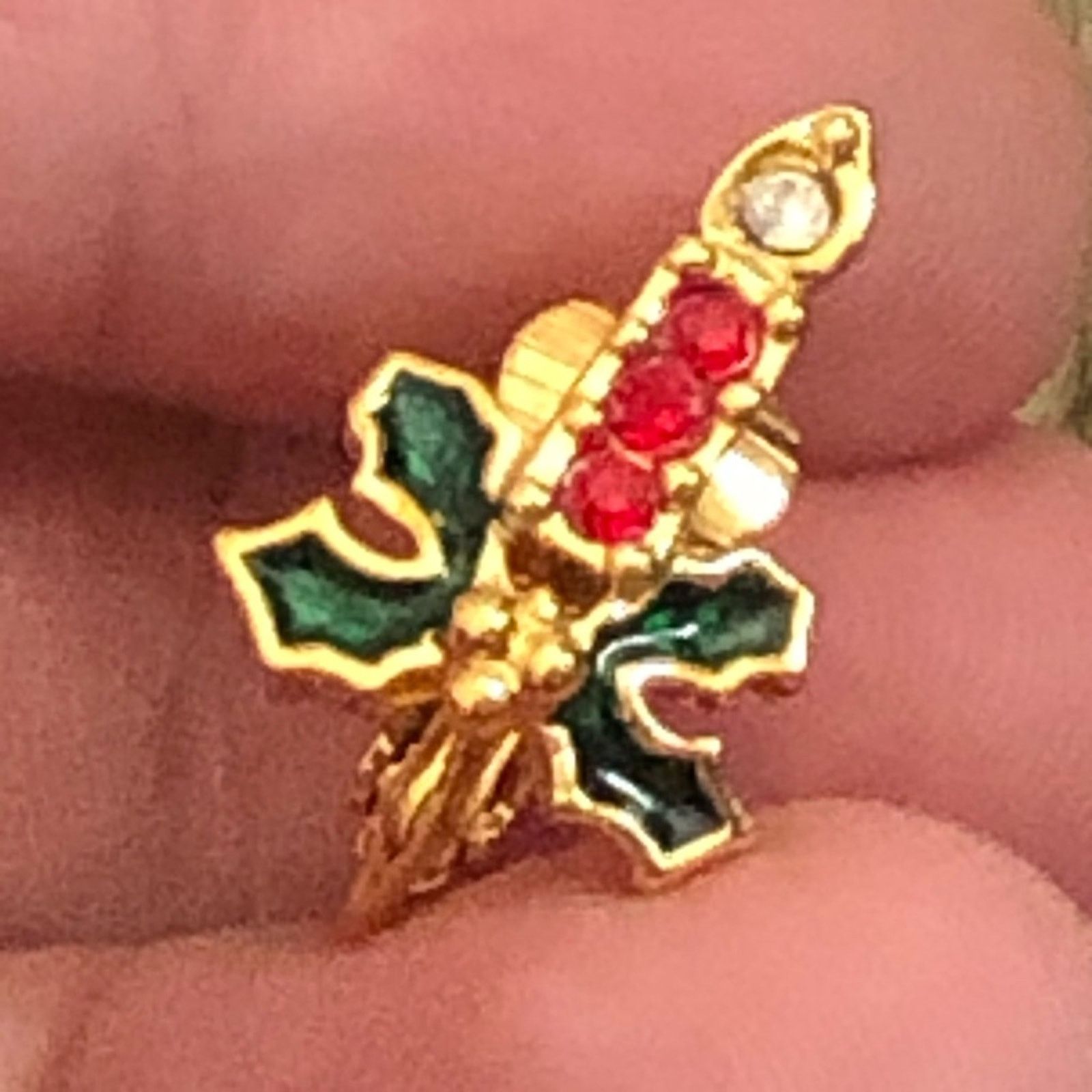 Vintage Vintage Avon Christmas candle clip on earrings Size ONE SIZE - 4 Thumbnail