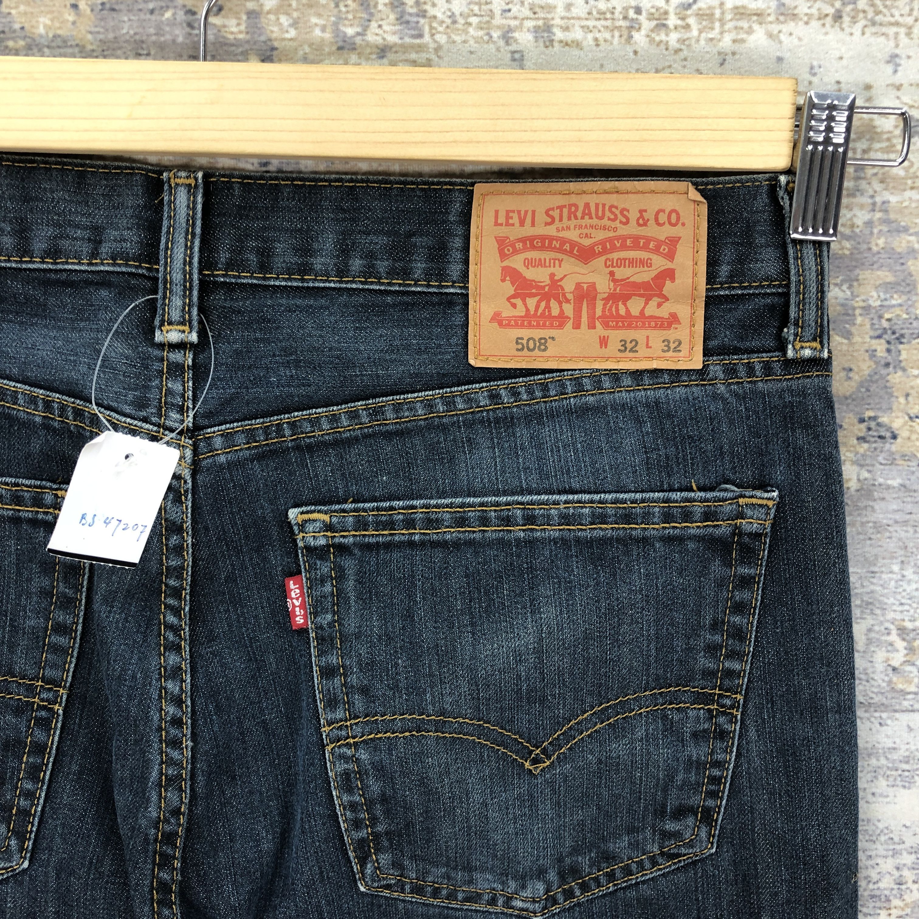 Levi's Vintage Y2K Levis Ripped Jeans Distressed Levi's Denim Size US 34 / EU 50 - 6 Thumbnail