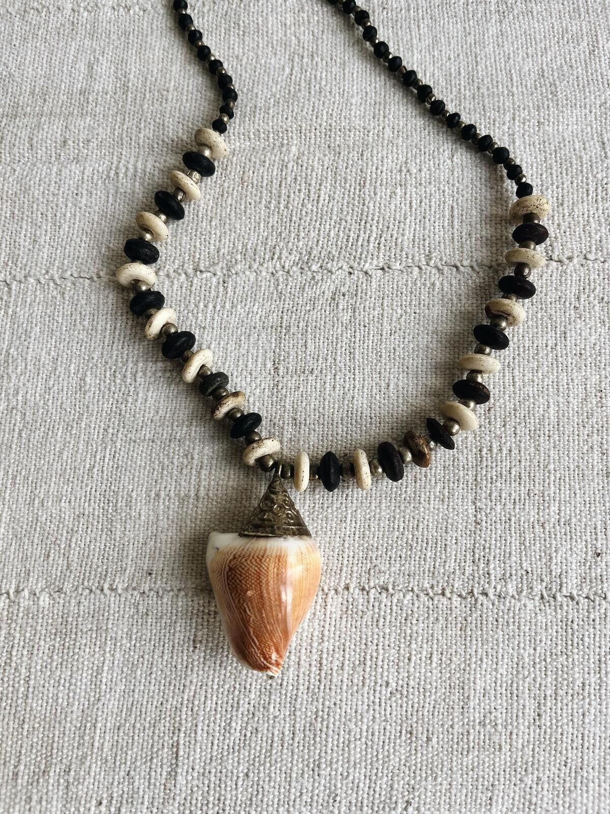 Other Vintage Shell Beaded Necklace Size ONE SIZE - 6 Thumbnail