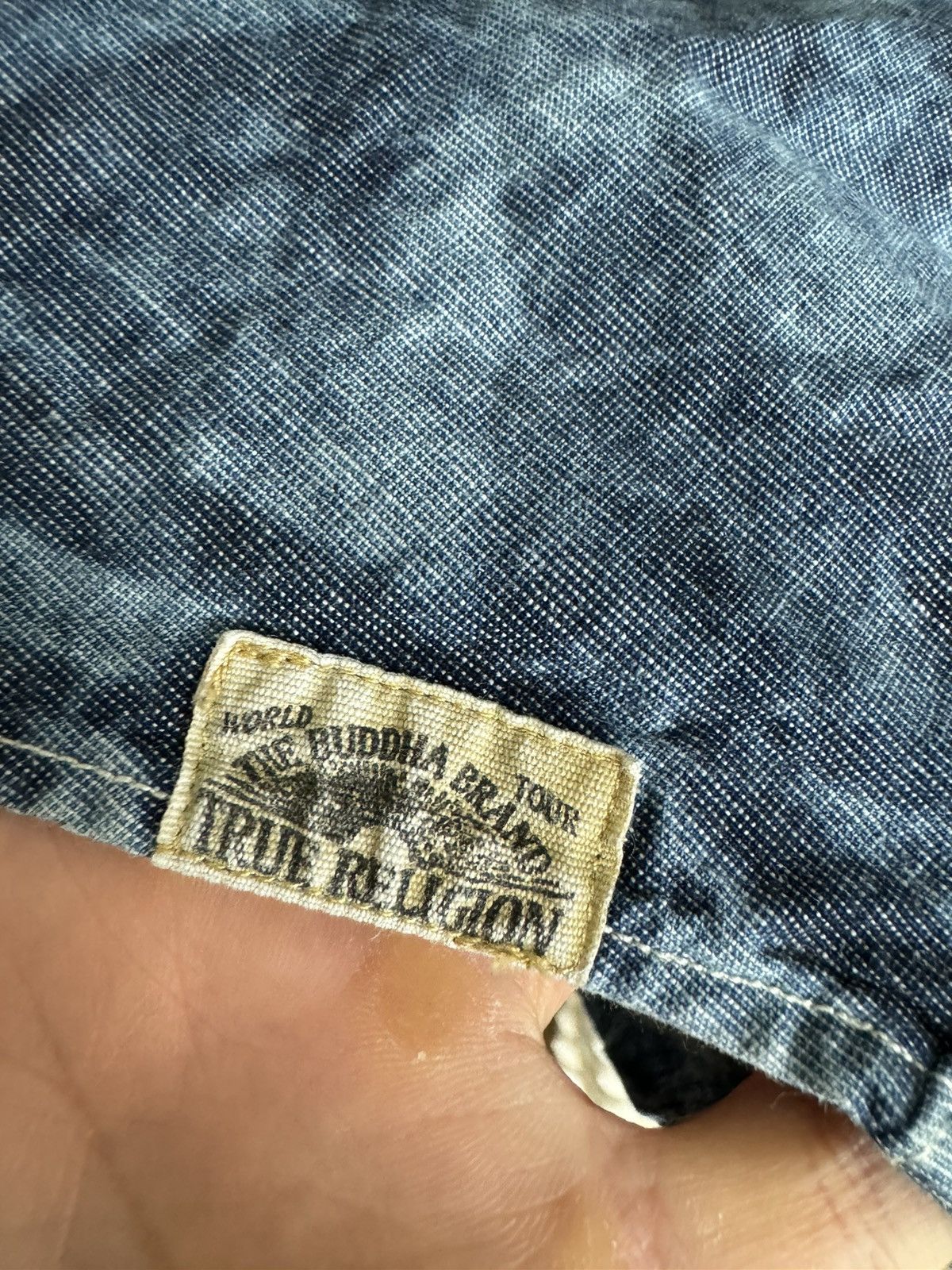 Japanese Brand × True Religion × Vintage True Religion Dyed Shirt Size US L / EU 52-54 / 3 - 6 Thumbnail