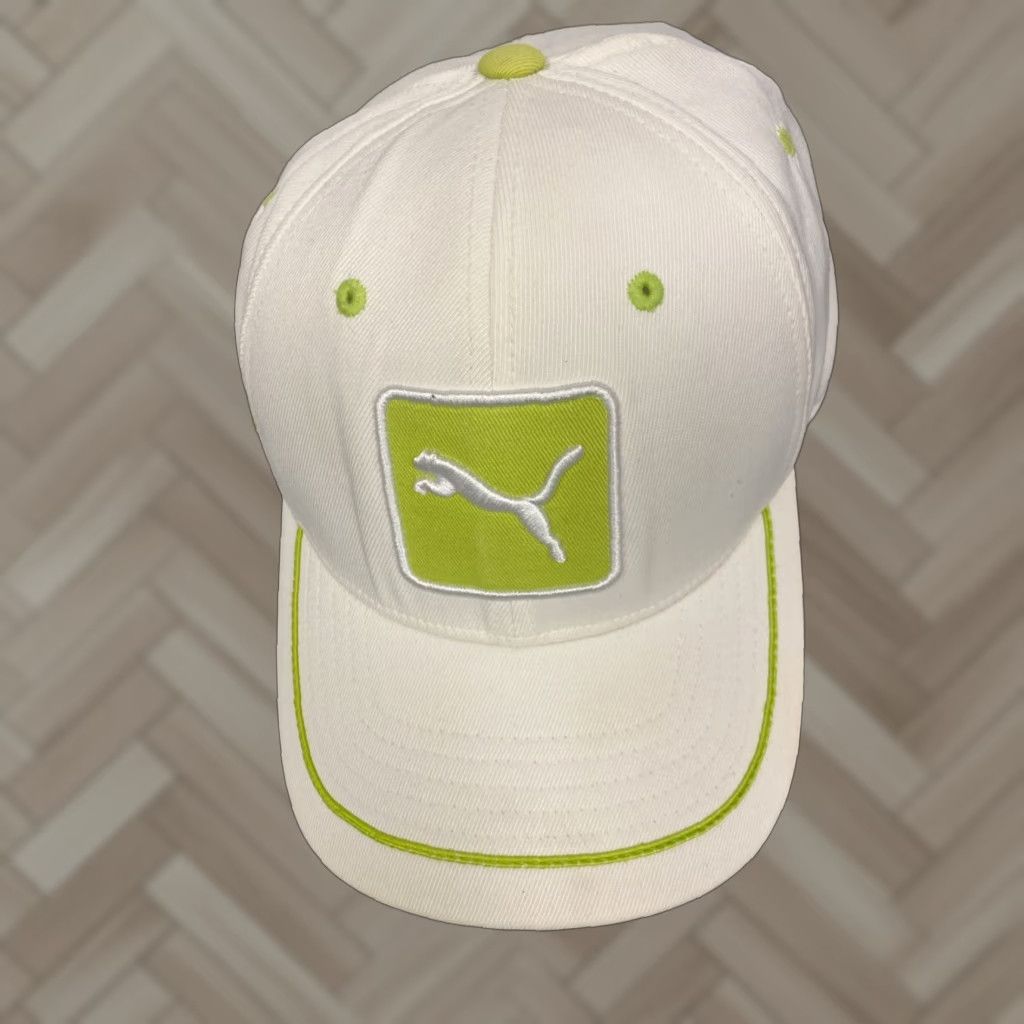Puma PUMA Golf Hat Cap Mens One Size White Baseball Cap Adjustable Golf Accessory Size ONE SIZE - 1 Thumbnail
