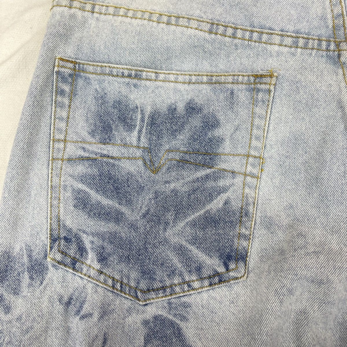 Guess 90s Vintage GUESS Custom Acid Wash Denim #1219/AQ Size US 38 / EU 54 - 19 Thumbnail