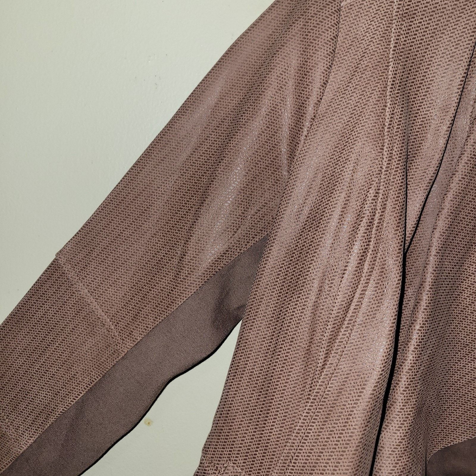 & Other Stories GILI Draped Open Front Dark Brown Leather Jacket Sz 6 Rock Size M / US 6-8 / IT 42-44 - 3 Thumbnail