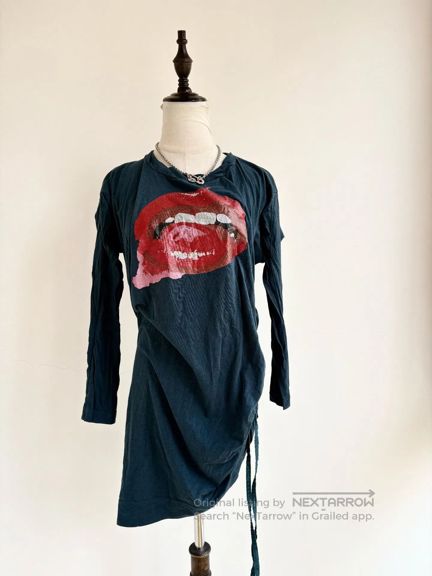 Vivienne Westwood Vivienne Westwood Vintage Blue Drawstring Dress. Size M / US 6-8 / IT 42-44 - 2 Thumbnail