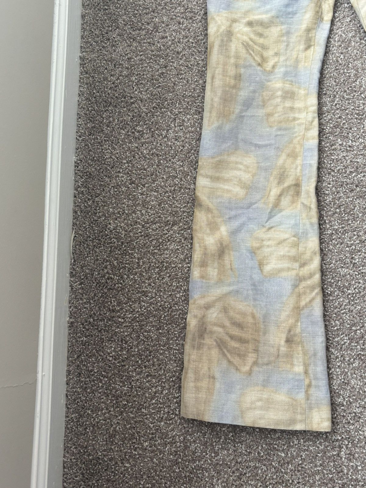 Acne Studios × Designer ACNE STUDIOS Karen Kilimnik Bow Print Pants Size US 31 - 3 Thumbnail
