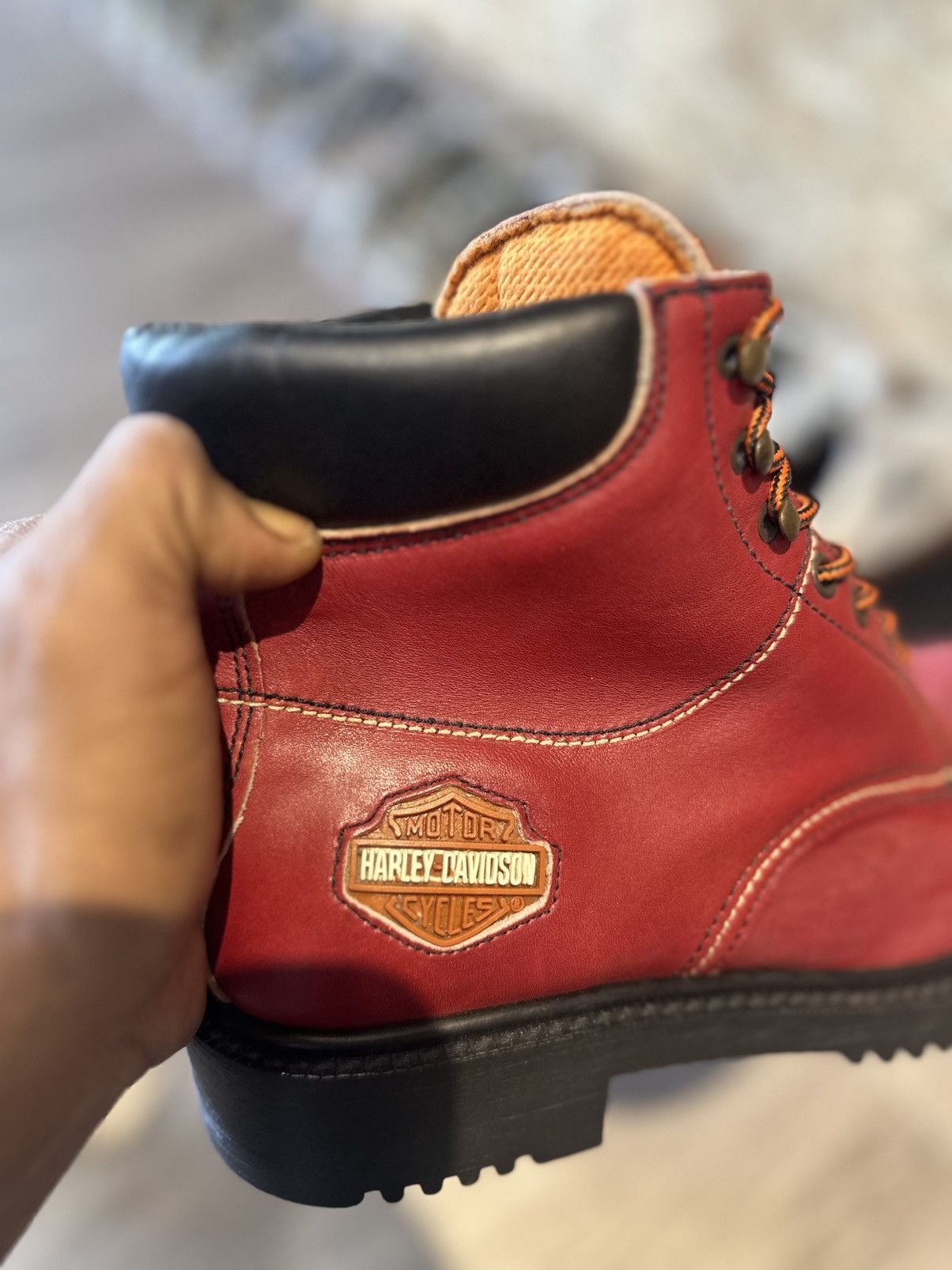 Harley Davidson Harley Davidson Steeltoe Size US 7.5 / IT 37.5 - 5 Thumbnail