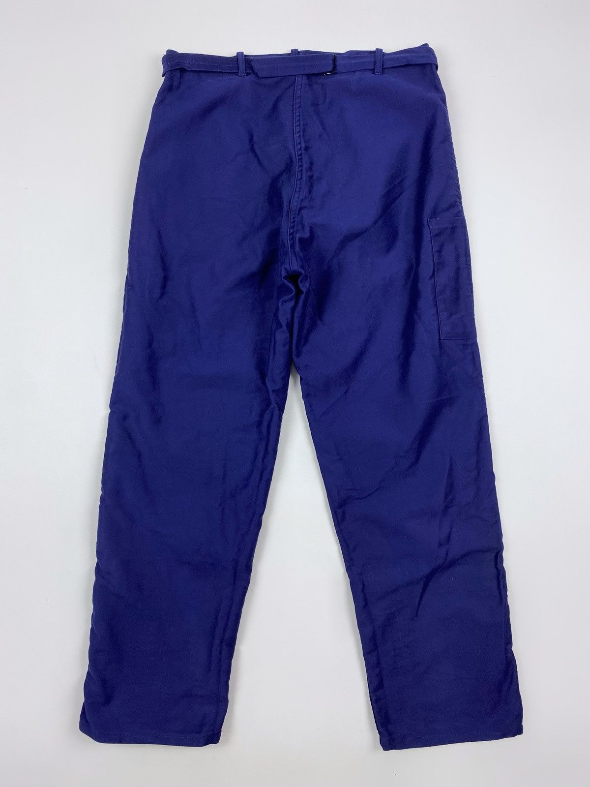 Vintage 1970’s Vintage German Moleskin Buckle Back Work Pants Size US 32 / EU 48 - 12 Thumbnail