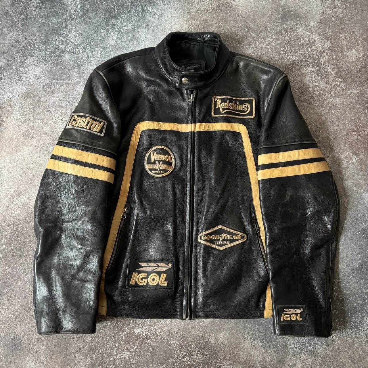 Vkei leather jacket race up ifsixwasnine Japanese Archive Fashion