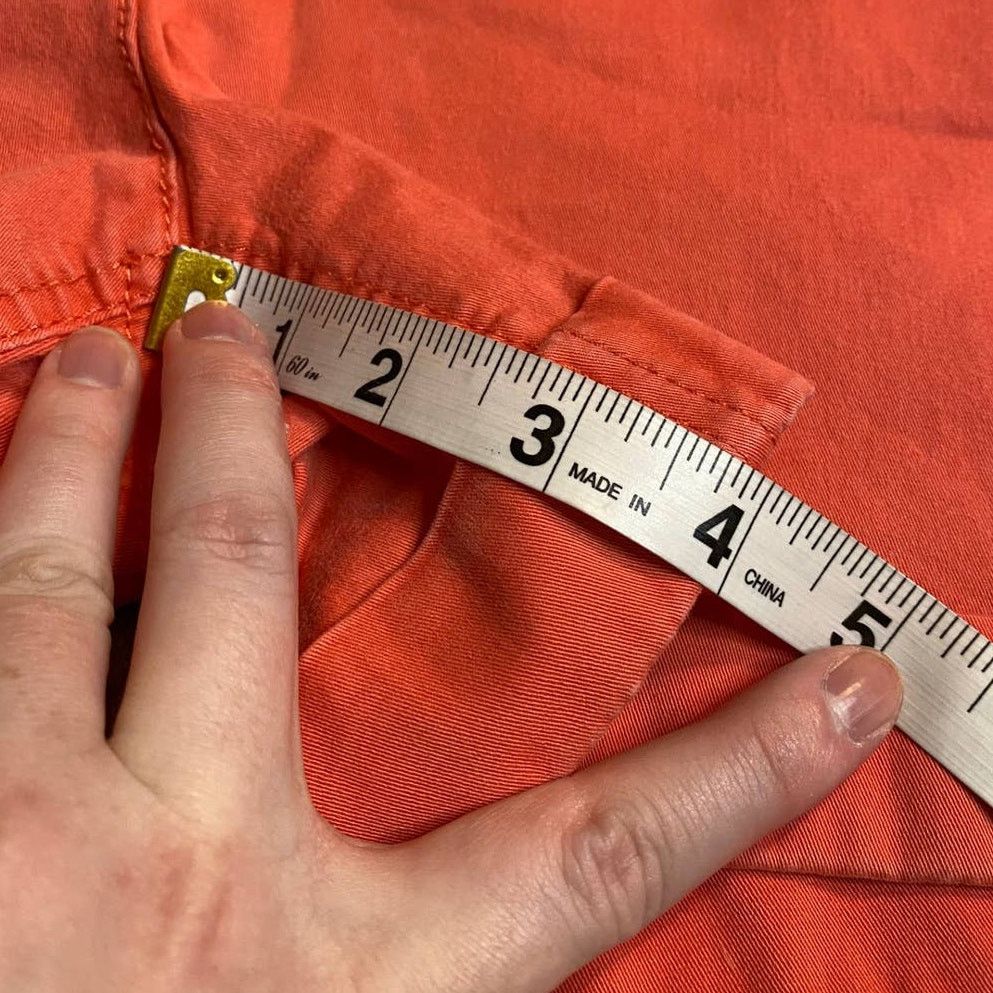 Boden Boden Light Red Coral Cotton Stretch Chino Shorts Size 8 Size 30" / US 8 / IT 44 - 7 Thumbnail