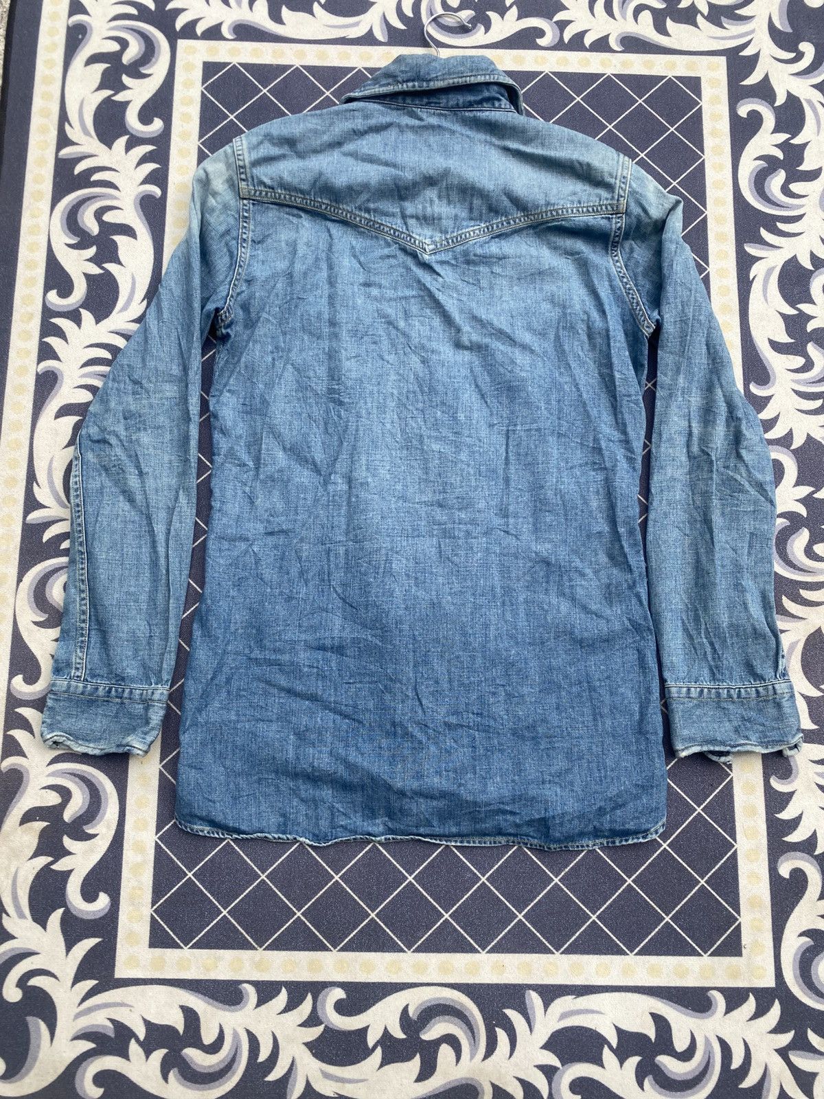 Hysteric Glamour Hysteric Glamour Denim Western Shirt Size US S / EU 44-46 / 1 - 5 Thumbnail