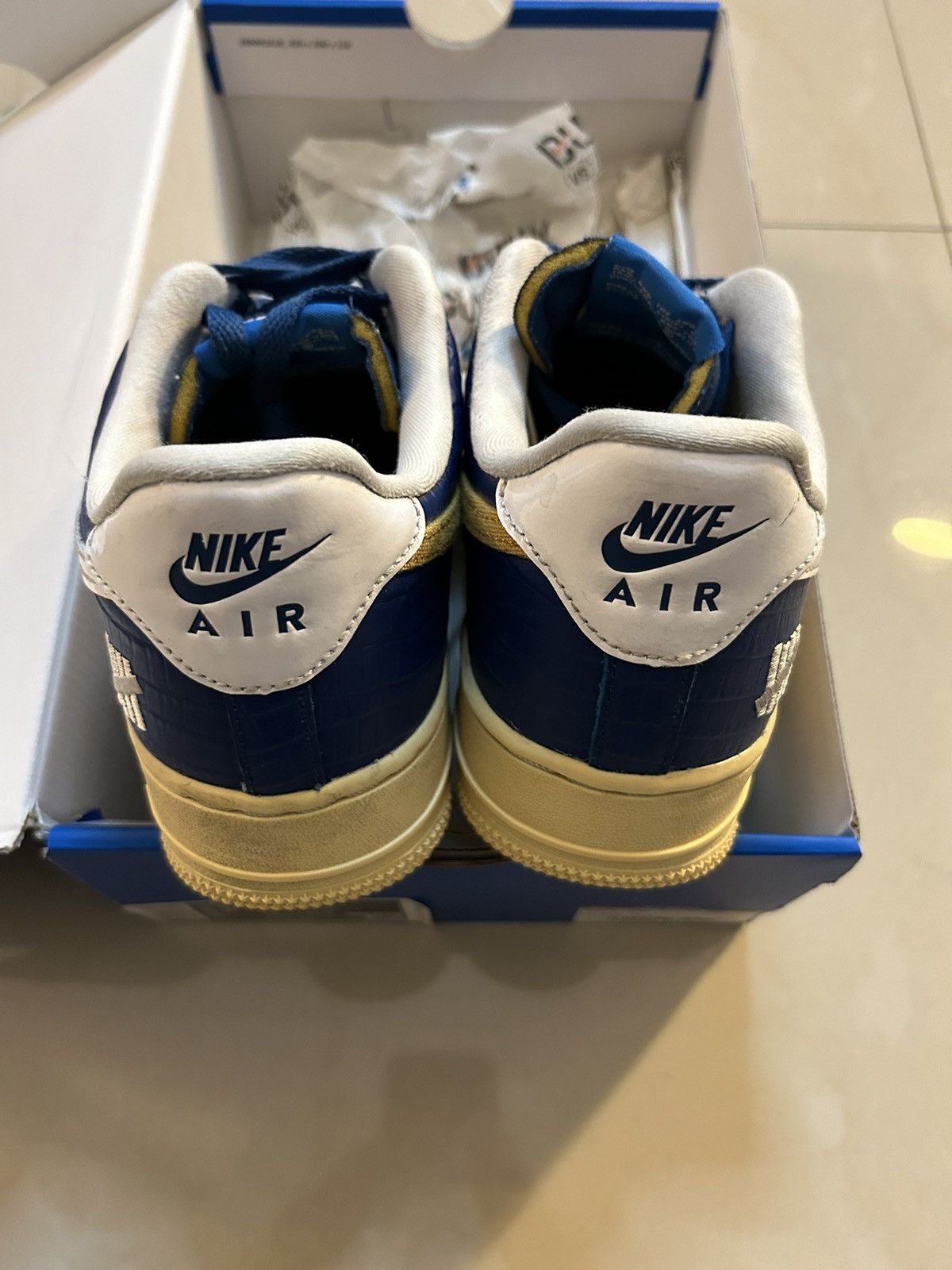 Nike × Undefeated Nike x undefeated Air Force 1 Size US 6.5 / EU 39-40 - 5 Thumbnail