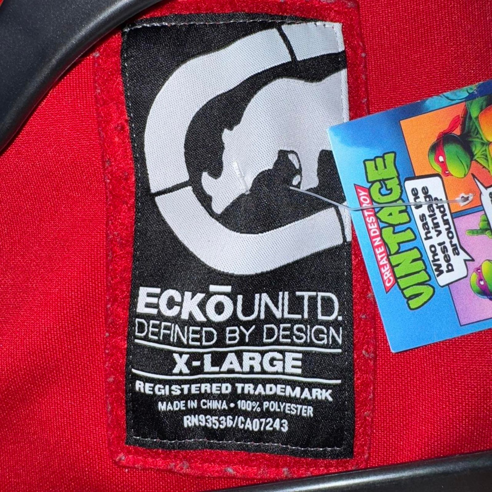 Ecko Unltd. Vintage y2k ecko unltd hip hop style 2000s zip up jacket Size US XL / EU 56 / 4 - 4 Thumbnail