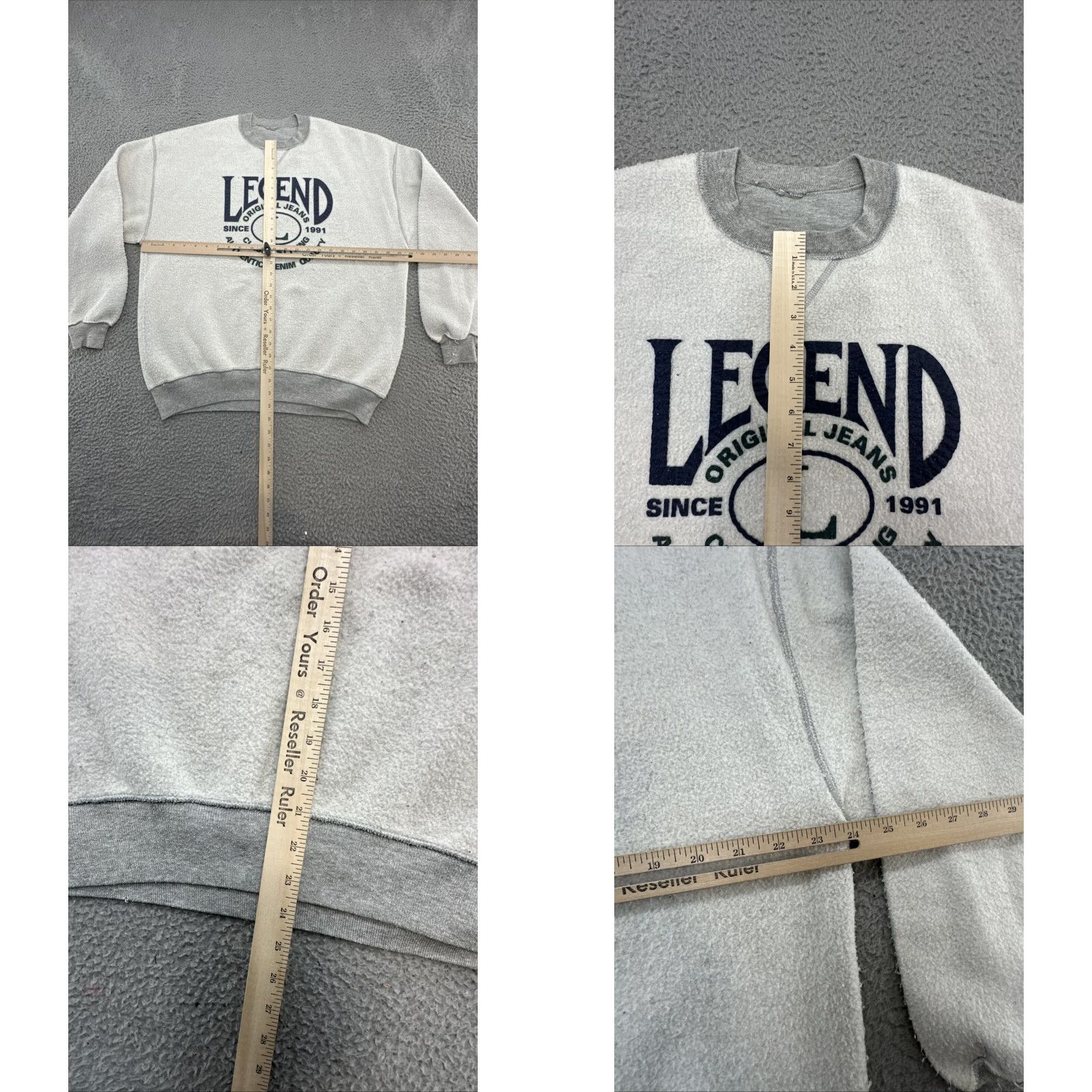 Russell Athletic Vintage Russell Athletic Crew Neck Sweatshirt Unisex Adults XL Blue Cotton Blend Graphic Print 90s USA Logo Pullover Sweatshirt Size US 36 / EU 52 - 8 Thumbnail