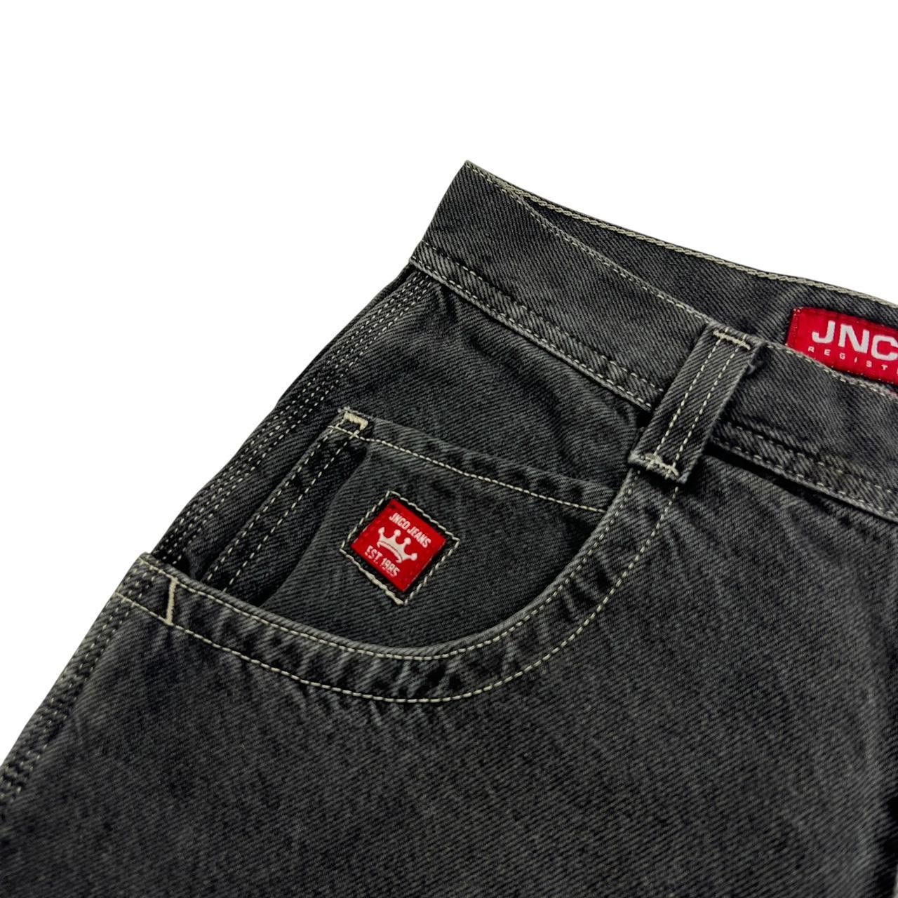 JNCO Vintage Jnco Red Crown Carpenter Denim Shorts Jorts Waist 30 Size US 30 / EU 46 - 4 Thumbnail