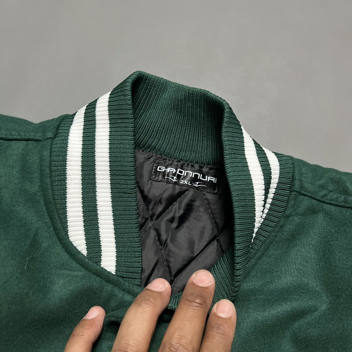 Japanese Brand Boomber Jacket ROTC 141 Training Corps Size US XL / EU 56 / 4 - 4 Thumbnail
