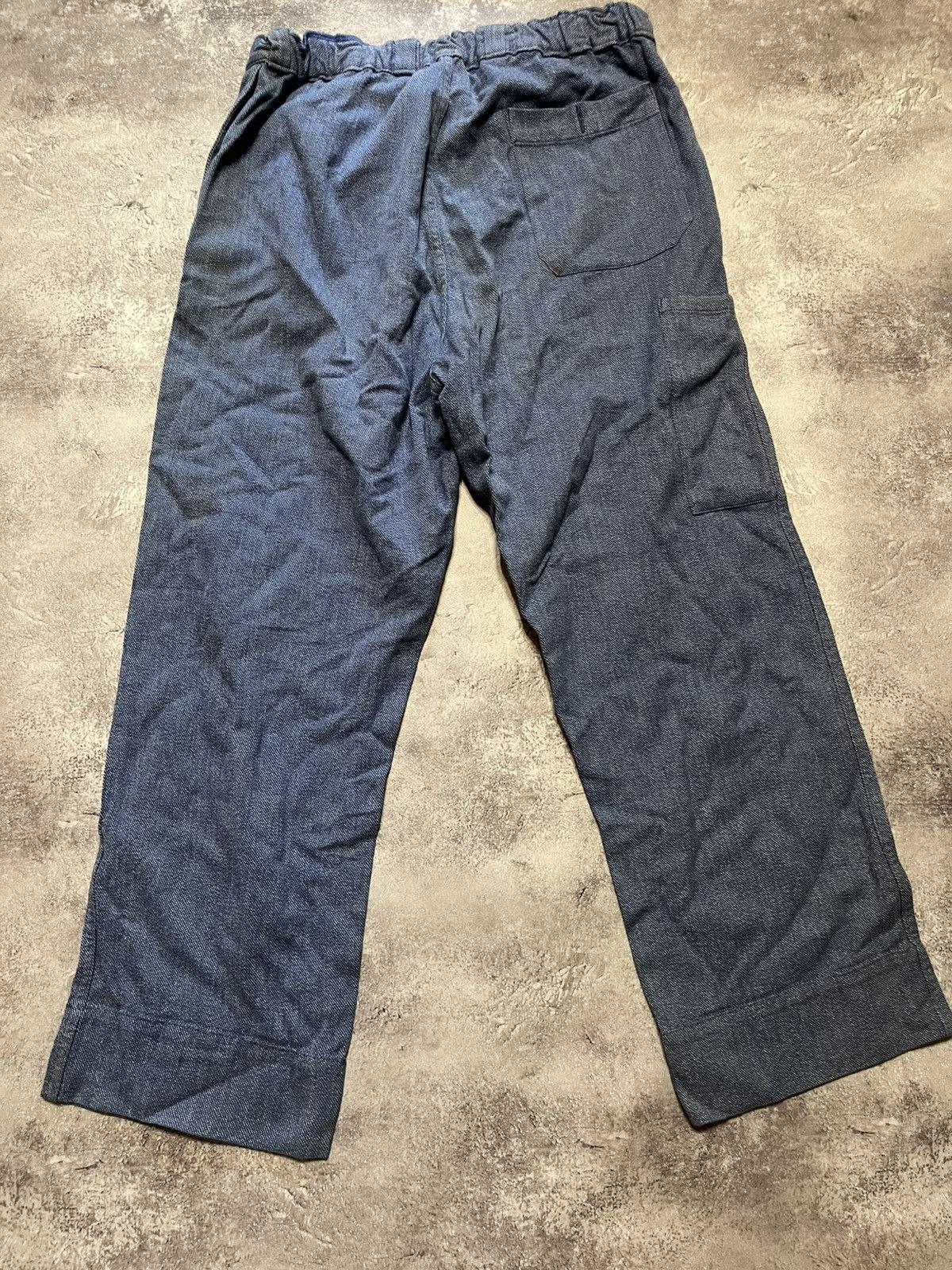 Vintage Vintage Swiss Workwear Salt & Pepper Trousers Size US 32 / EU 48 - 2 Thumbnail