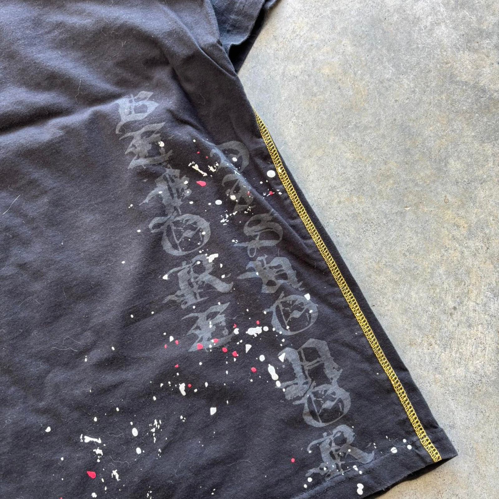 Affliction × Southpole × Vintage Y2K Affliction style studded skull T-shirt Size US M / EU 48-50 / 2 - 6 Thumbnail