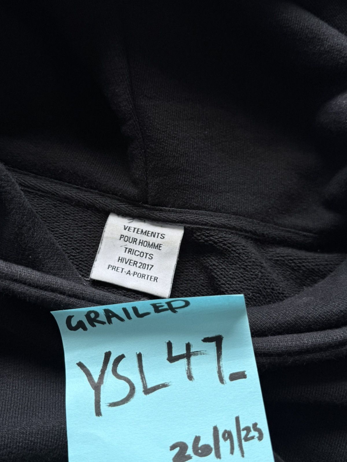 Vetements VETEMENTS TFD HOMME HOODIE Size US L / EU 52-54 / 3 - 7 Thumbnail