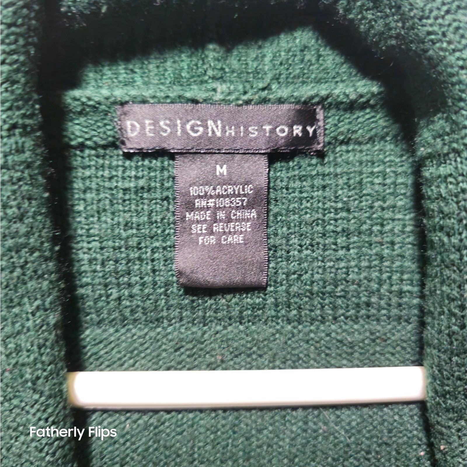 Other Design History Green Open Front Knit Cardigan Women's M Size M / US 6-8 / IT 42-44 - 3 Thumbnail
