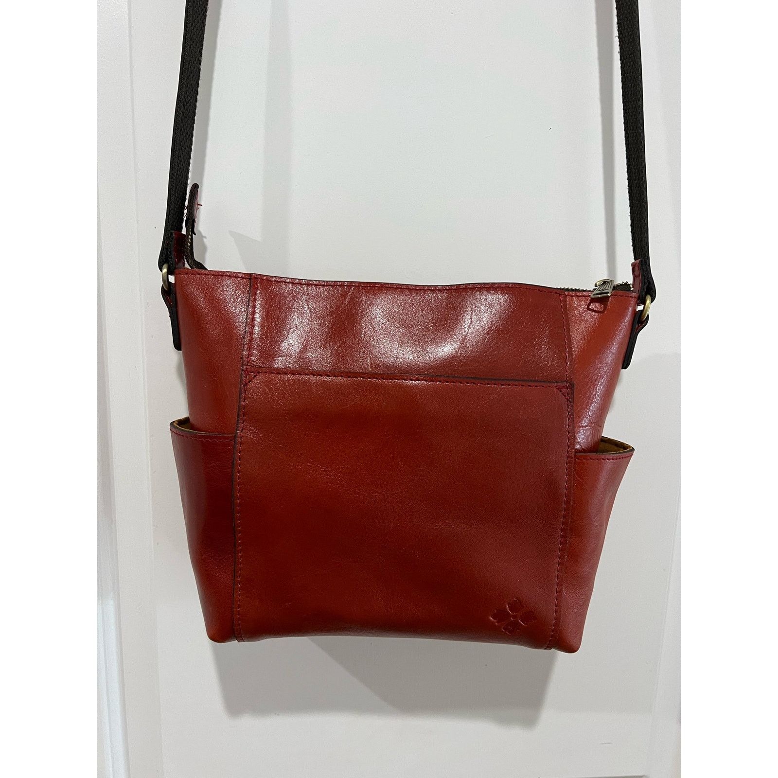 Patricia Nash Patricia Nash Aveley Leather Tooled Crossbody Tote Size ONE SIZE - 18 Thumbnail