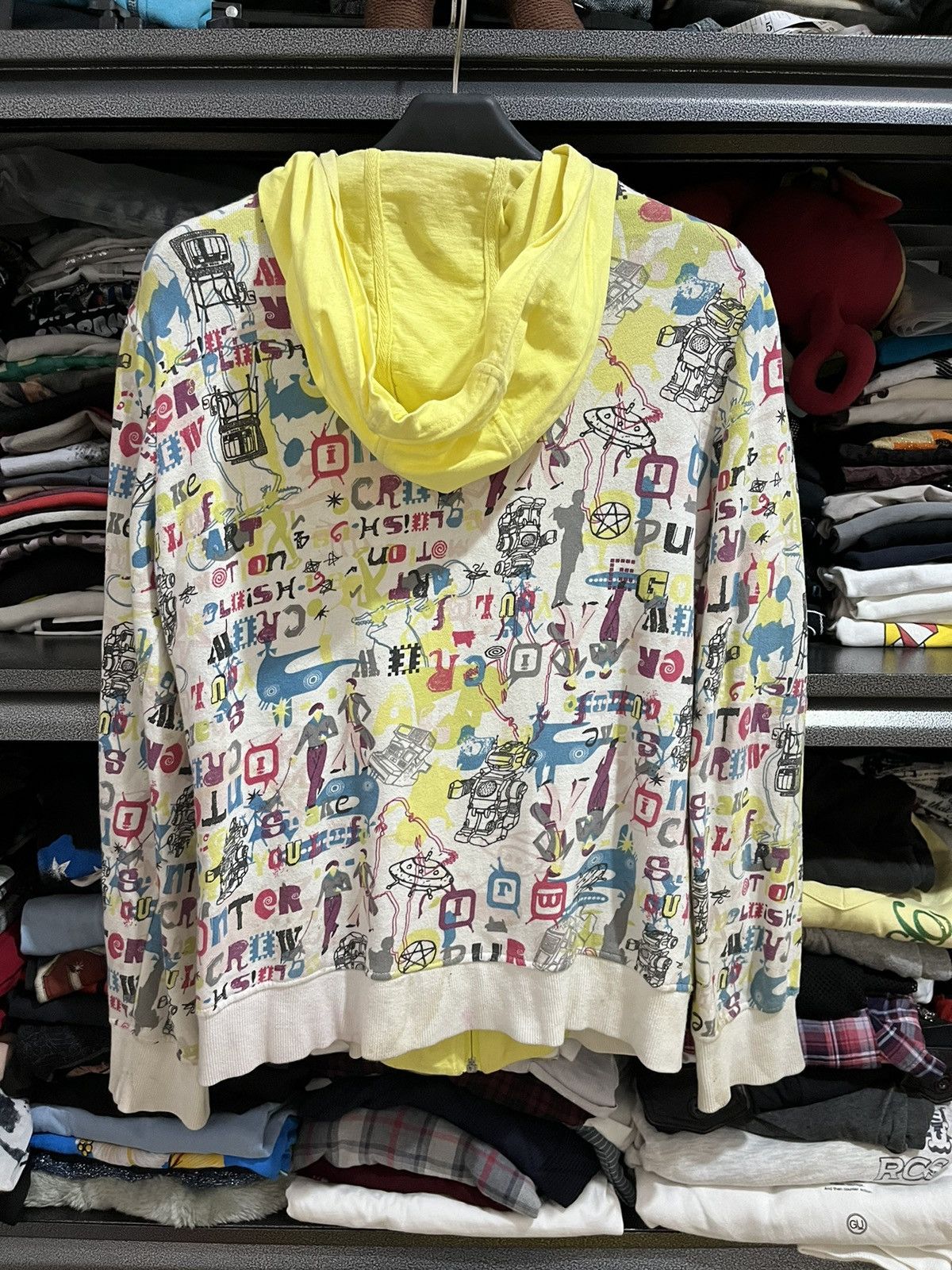 Hysteric Glamour Japanese poem double layer hoodie Size US S / EU 44-46 / 1 - 4 Thumbnail