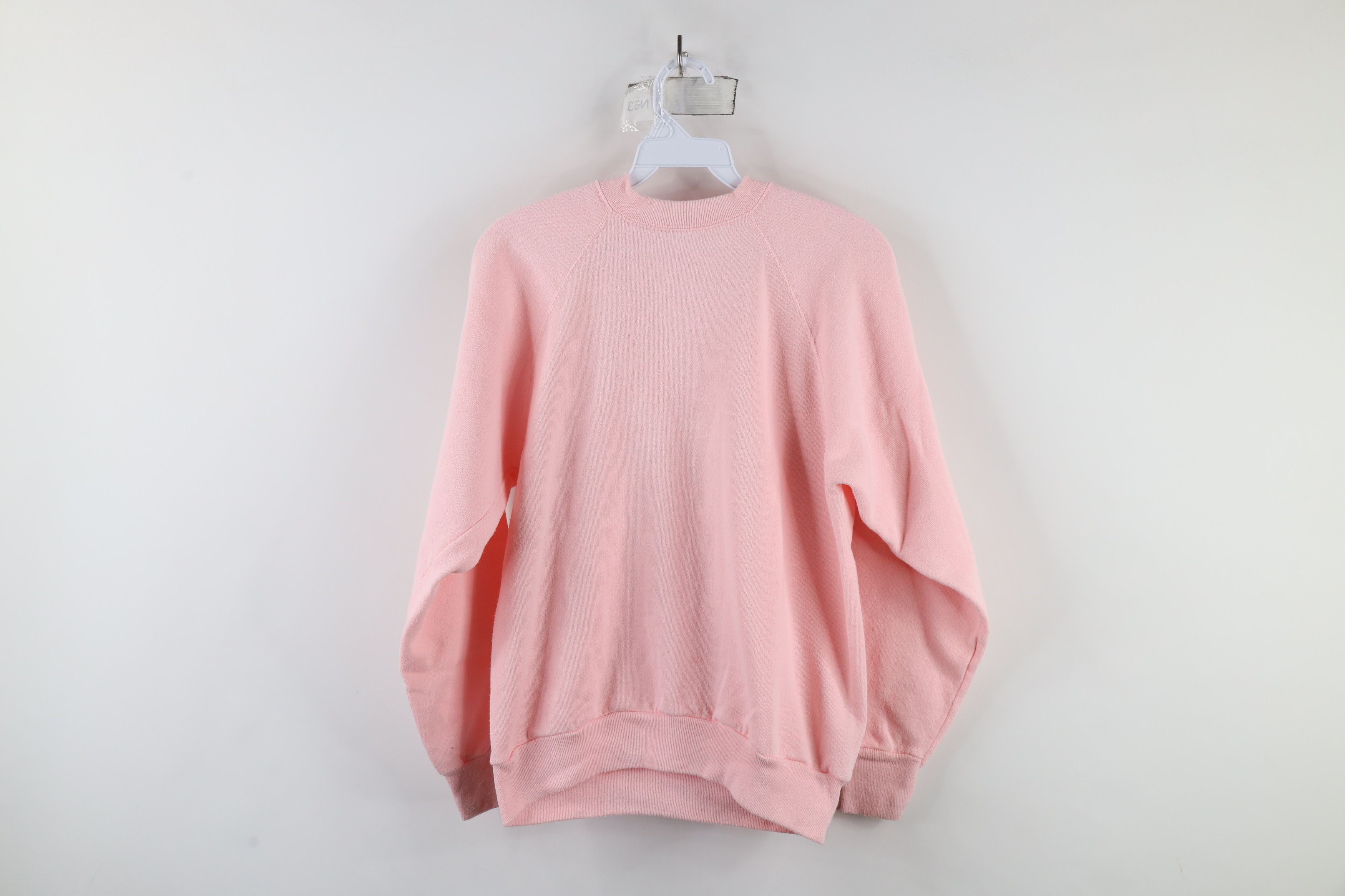Vintage Vintage 90s Streetwear Crewneck Sweatshirt Pink USA Size S / US 4 / IT 40 - 7 Thumbnail