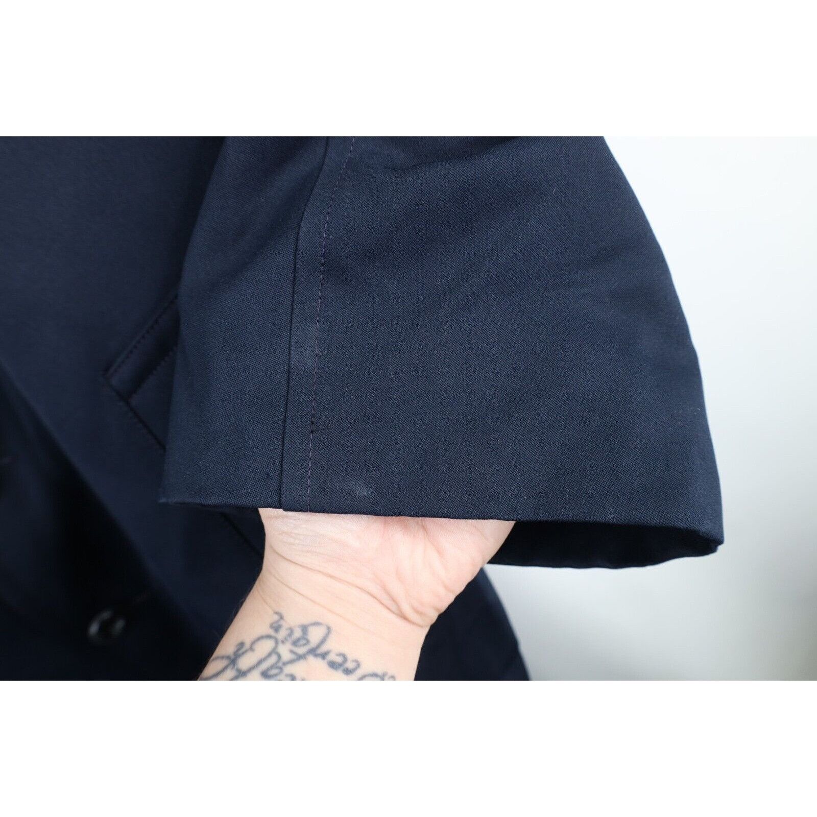 Vintage Vintage 60s 70s Rockabilly Trench Coat Rain Jacket Size US XXL / EU 58 / 5 - 8 Thumbnail