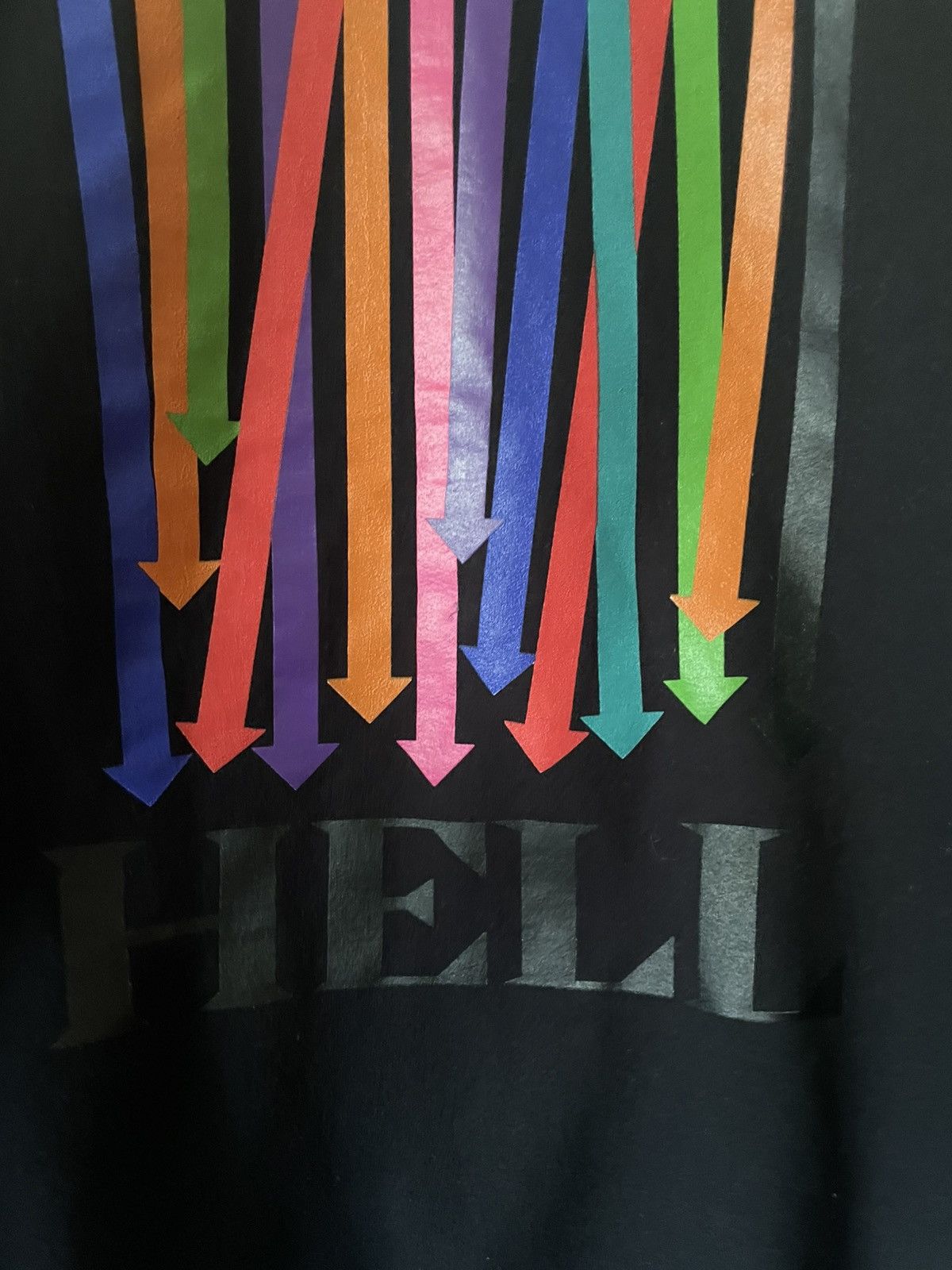 Black Scale black printed hell sweatshirt Size US L / EU 52-54 / 3 - 3 Thumbnail