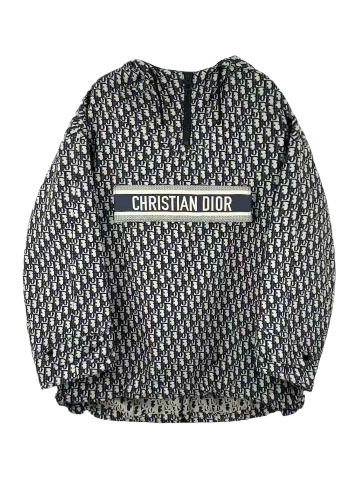 Dior Christian Dior XS Hooded Anorak Women Jacket Polyester Size XS / US 0-2 / IT 36-38 - 1 Thumbnail