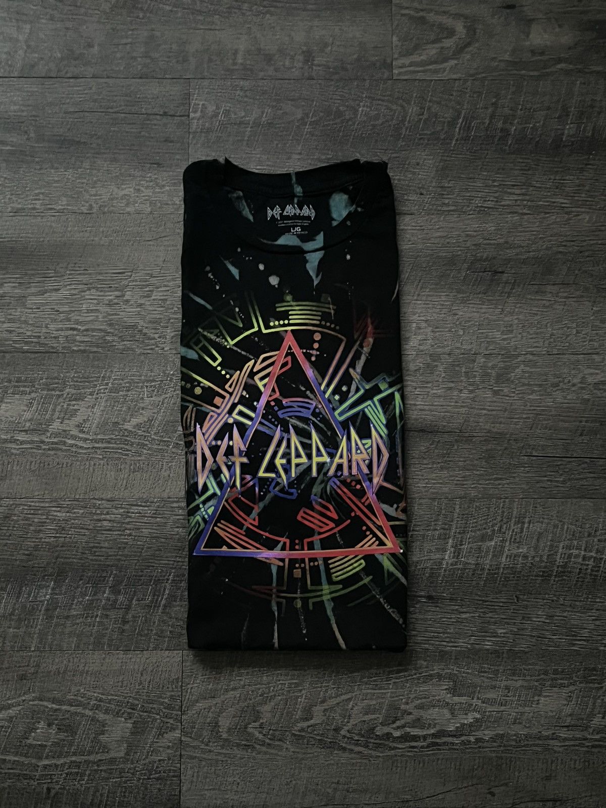 Band Tees Def Leppard Tie Dye Tee Shirt Size XL Size US XL / EU 56 / 4 - 6 Thumbnail