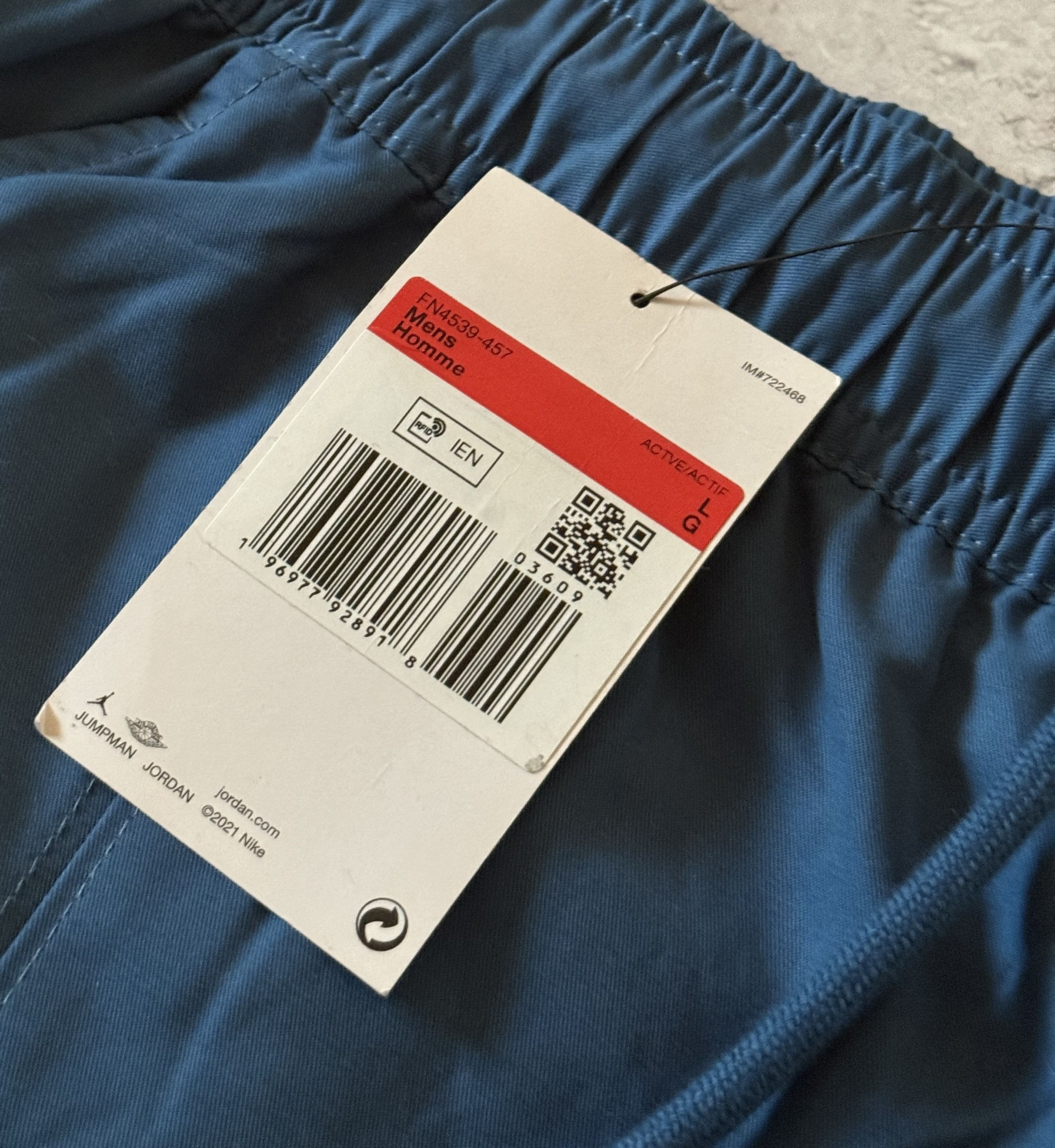 Jordan Brand Nike Air Jordan Cargo Pants Woven FN4539-457 SIZE L Size US 34 / EU 50 - 4 Thumbnail