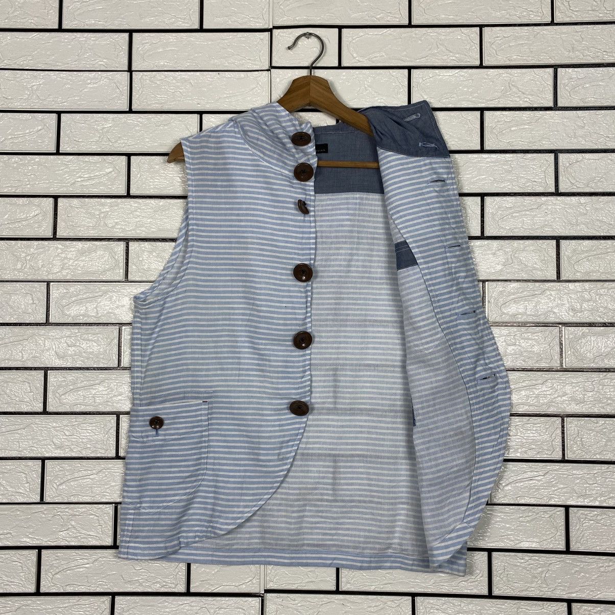 Hysteric Glamour 📌Vintage Vest Jacket Chore Beno Striped Design Size US L / EU 52-54 / 3 - 13 Thumbnail